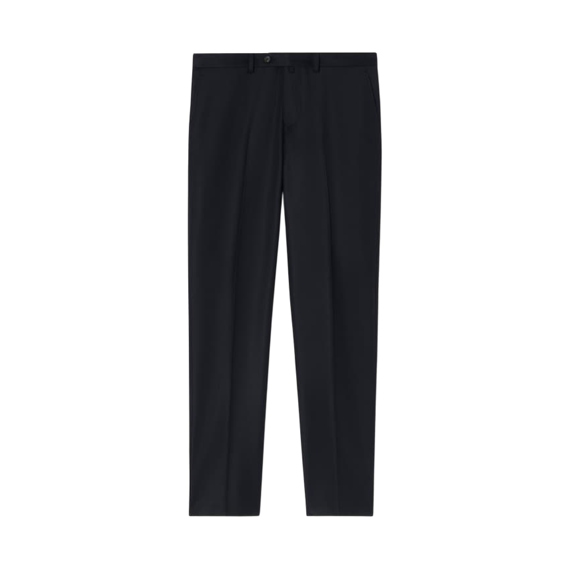 FAO8420-W058 Loro Piana Carlo Virgin Wool Cashmere Trousers Royal Blue Melange