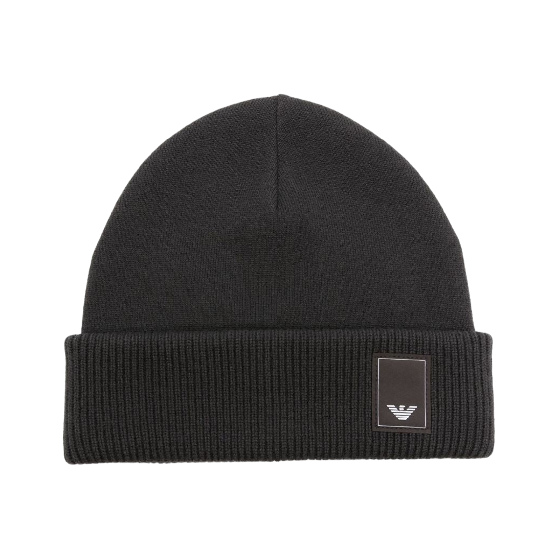 EM000431AF10401U8122 Emporio Armani Wool Blend Beanie Dark Grey