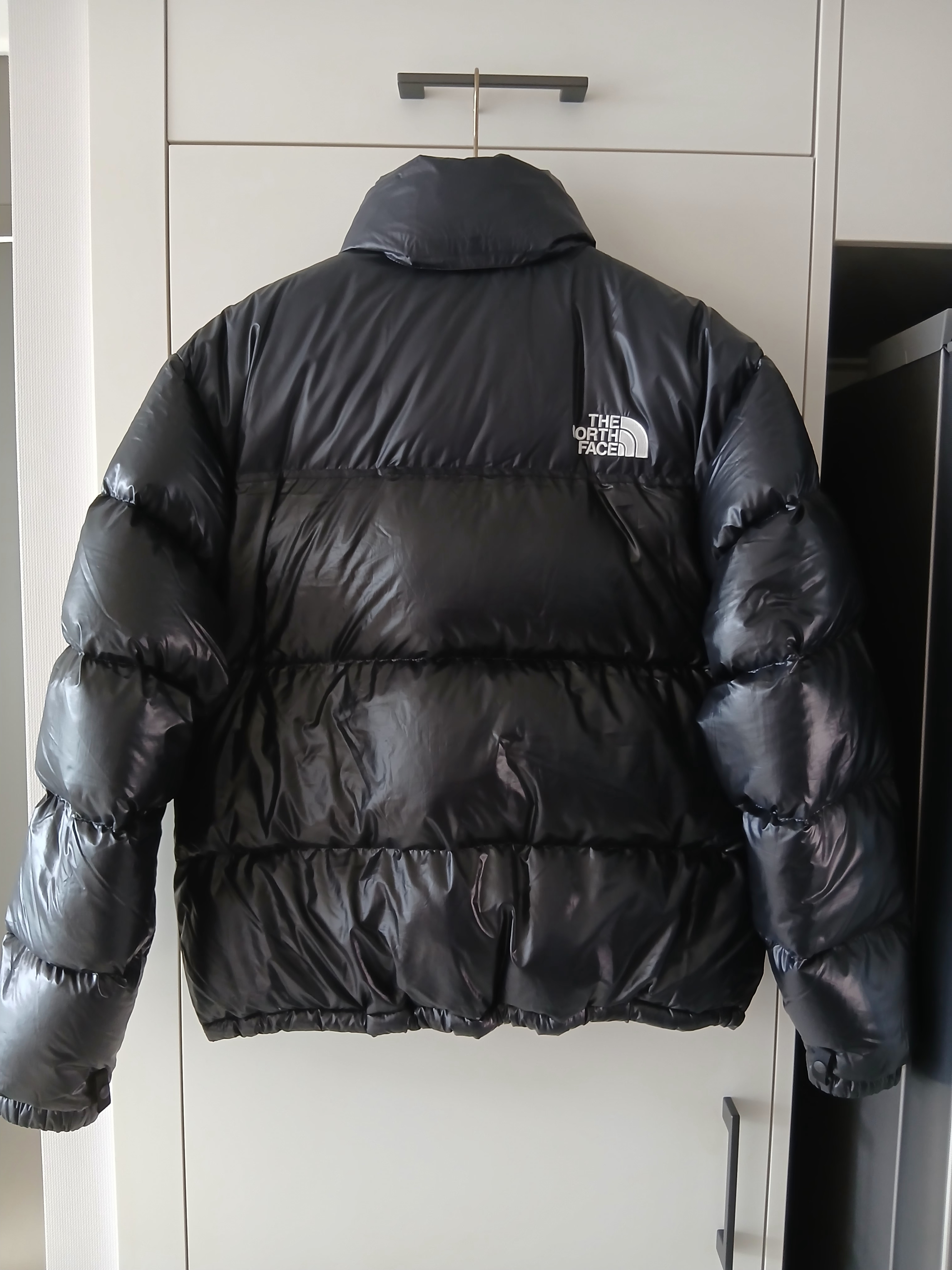 The North Face Quantum Nuptse RDS Jacket Black 착용 스타일 - 2