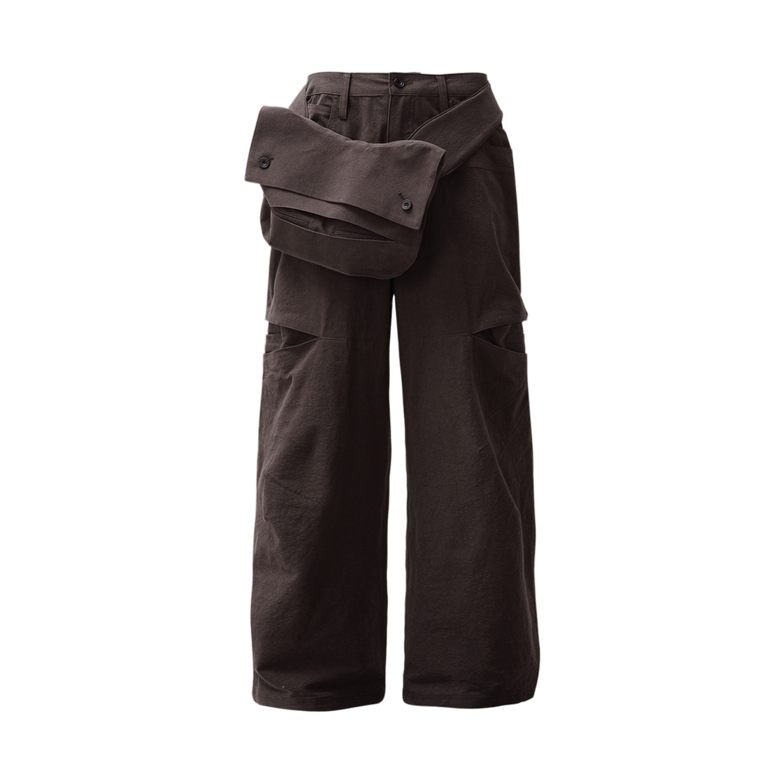 아넥스 아카이브 디테치 머스 팬츠 브라운(Annexe Archives Detach Murse Pants Brown)