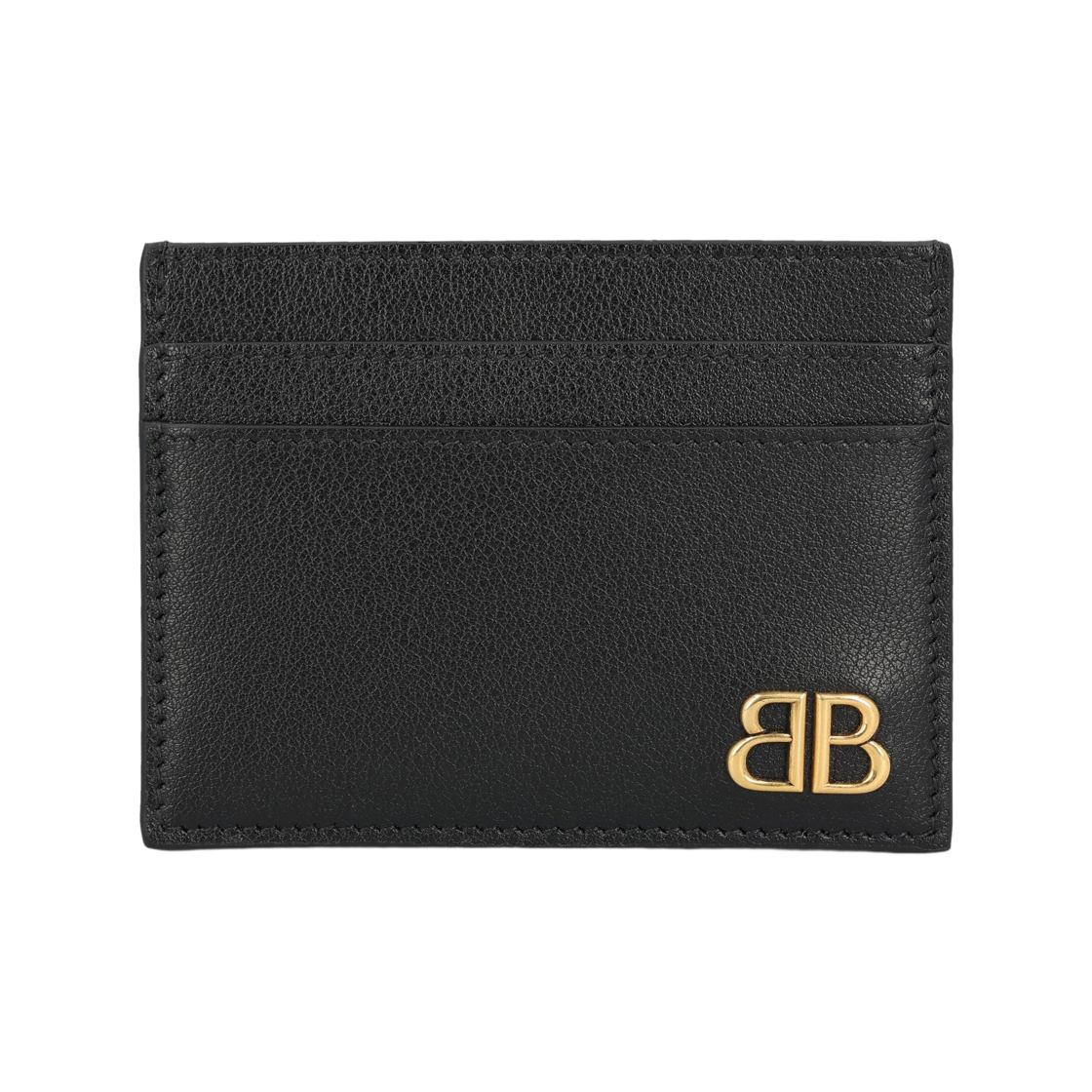 7665472ABXL1000 Balenciaga Monaco Card Holder Black