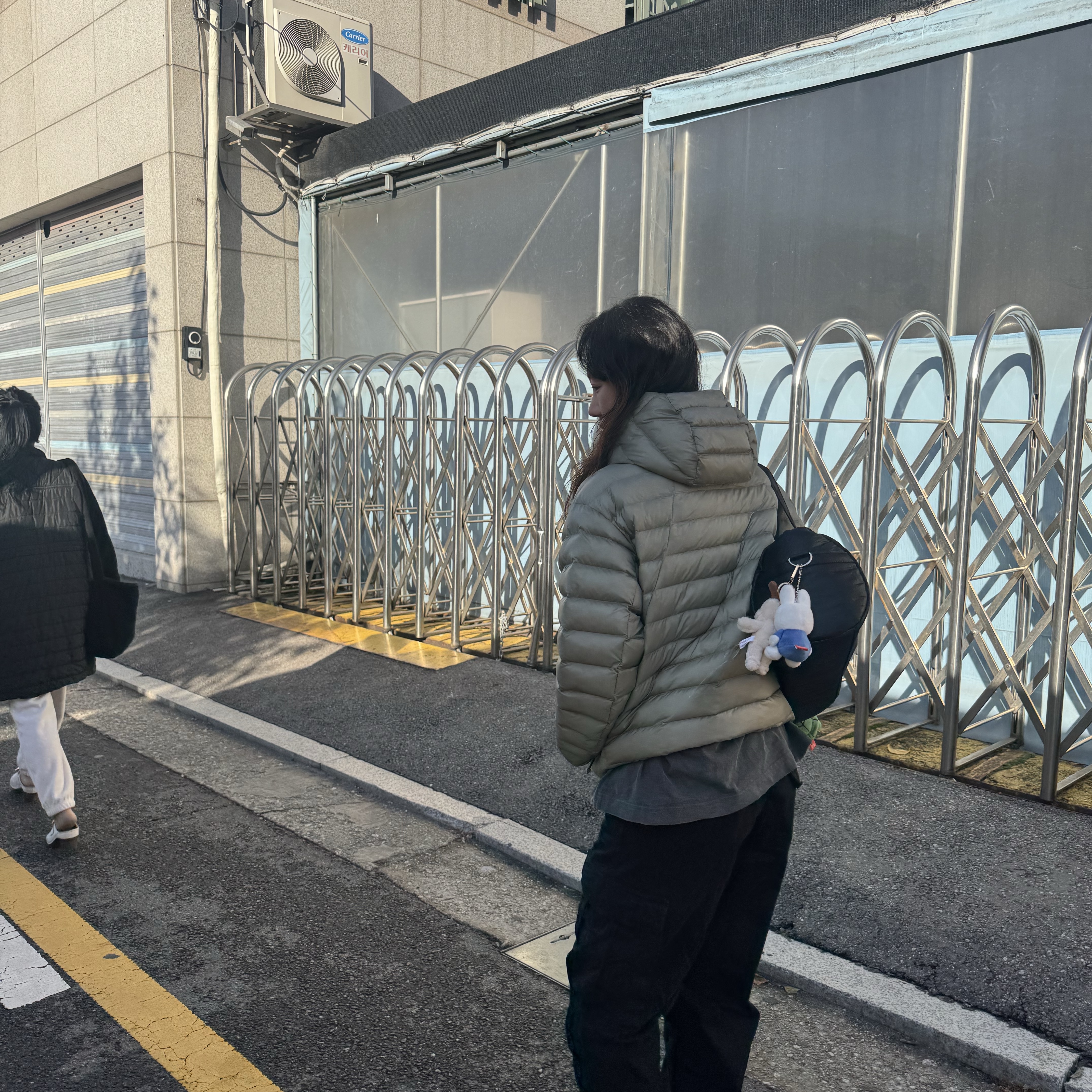 The North Face Ventus On Jacket Light Khaki 착용 스타일 - 1