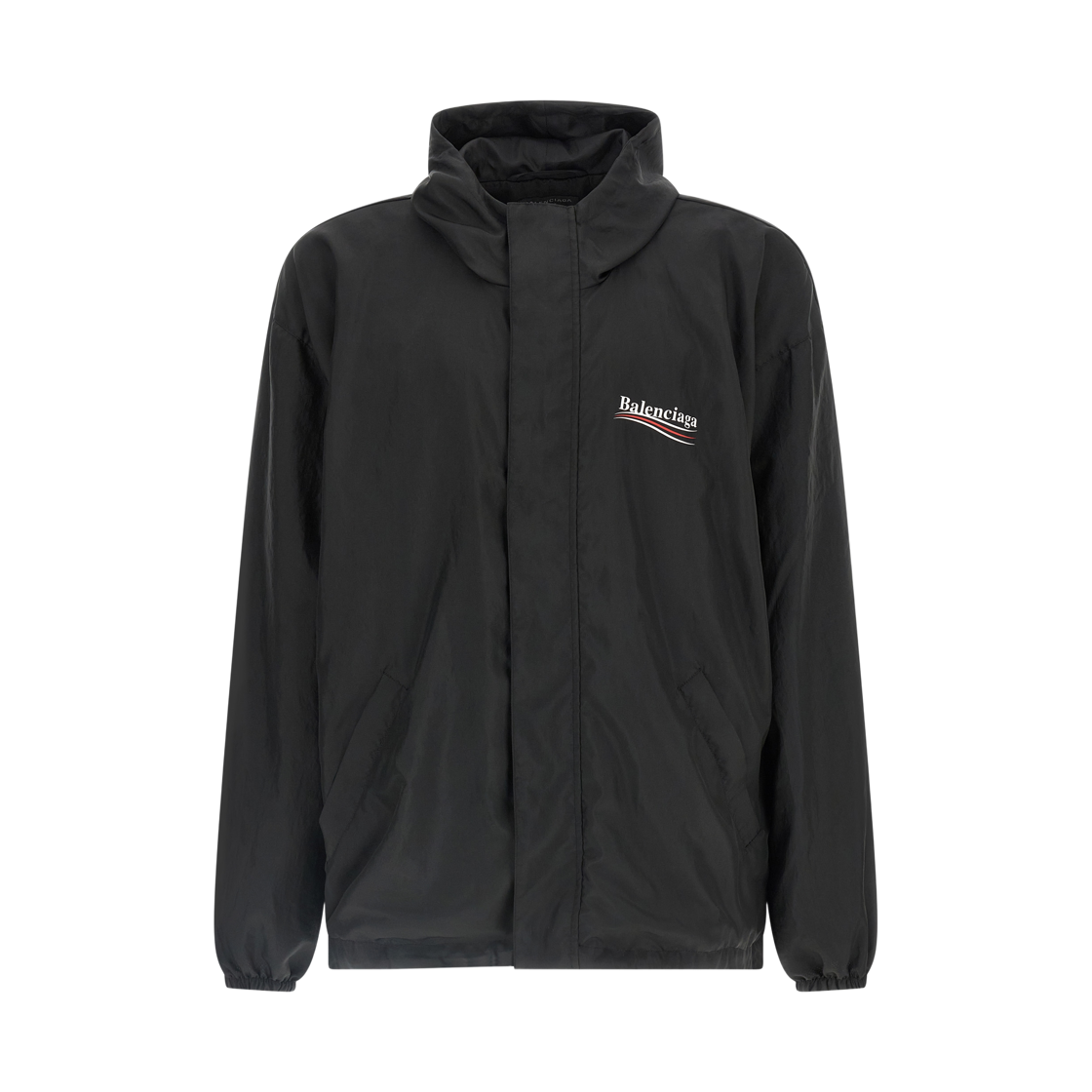 839088TSO351000 Balenciaga Political Campaign Jacket Black
