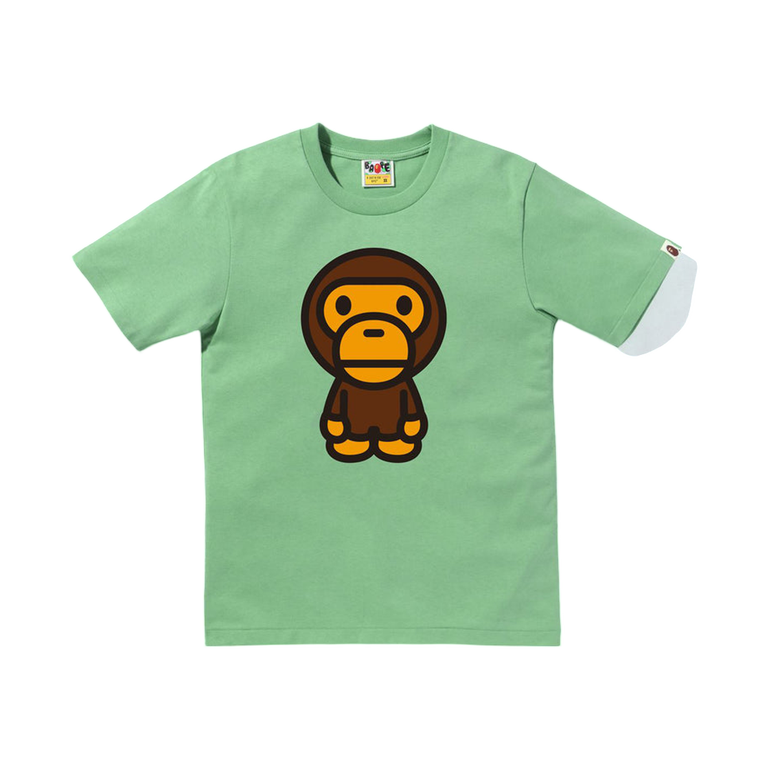 - (W) BAPE Big Baby Milo T-Shirt Green
