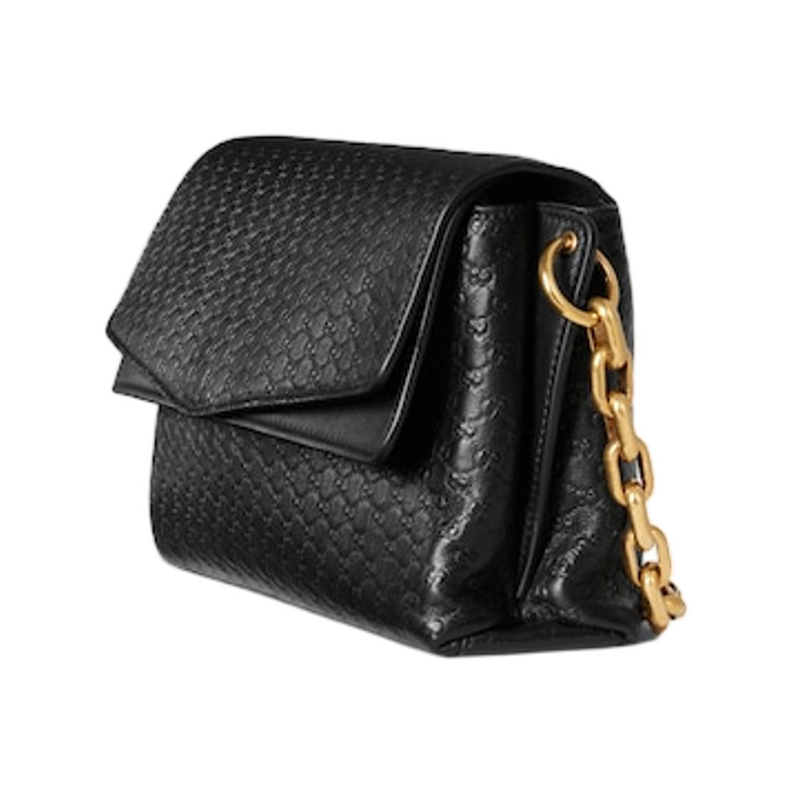 구찌 미디움 숄더백 체인 블랙(Gucci Medium Shoulder Bag with Chain Black) - 2