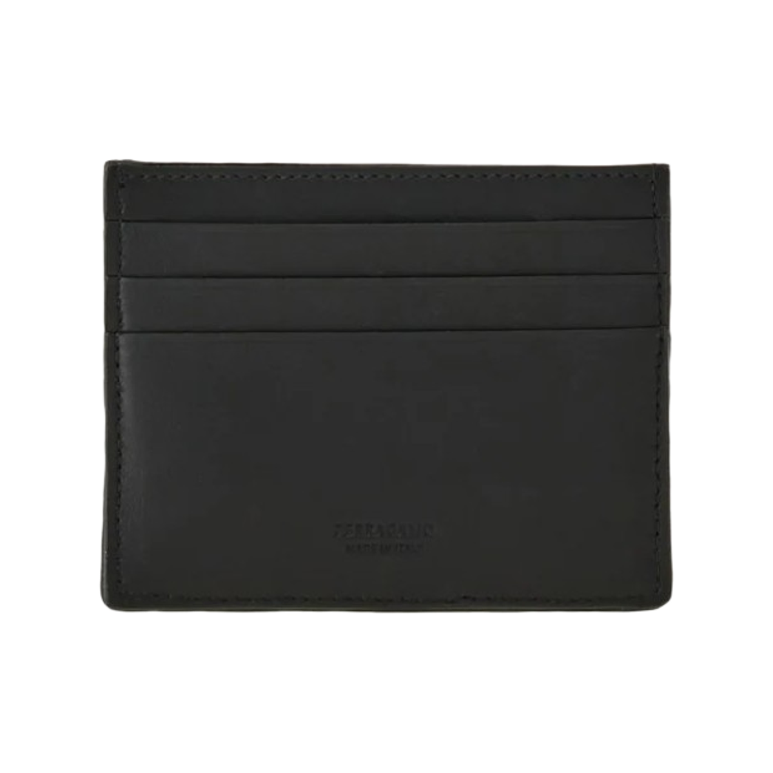 페라가모 우븐 크레딧 카드 홀더 테스타 디 모로 블랙(Ferragamo Woven Credit Card Holder Testa Di Moro Black) - 2