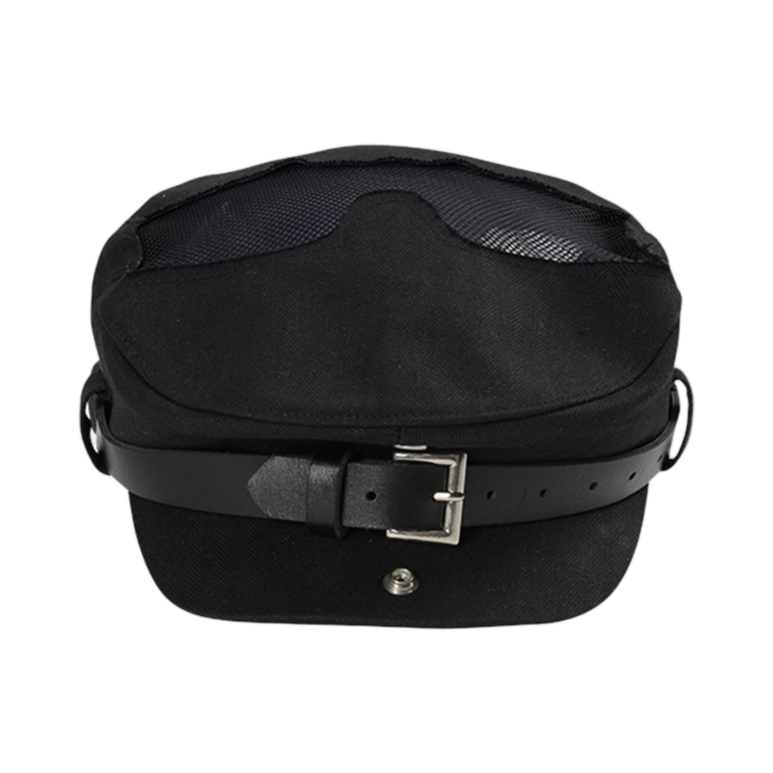 아넥스 아카이브 포그베일 플랫 캡 블랙(Annexe Archives Fogveil Flat Cap Black)