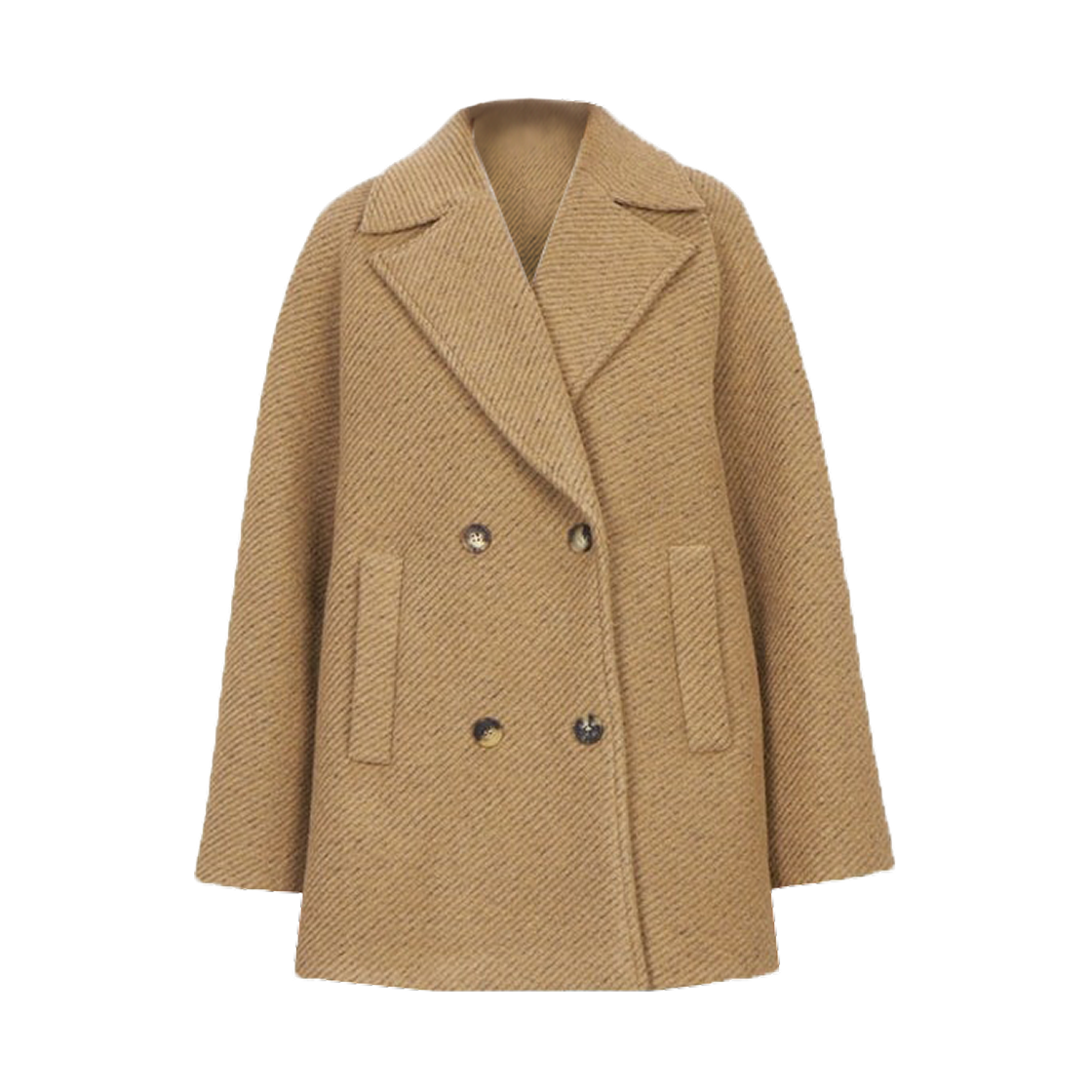 (W) 막스마라 레저 오블리쿠아 코트 카멜((W) Max Mara Leisuer Obliqua Coat Camel)