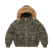 Supreme x True Religion Puffer Jacket Olive Camo - 25FW