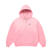 Supreme x True Religion Zip Up Hooded Sweatshirt Pink - 25FW