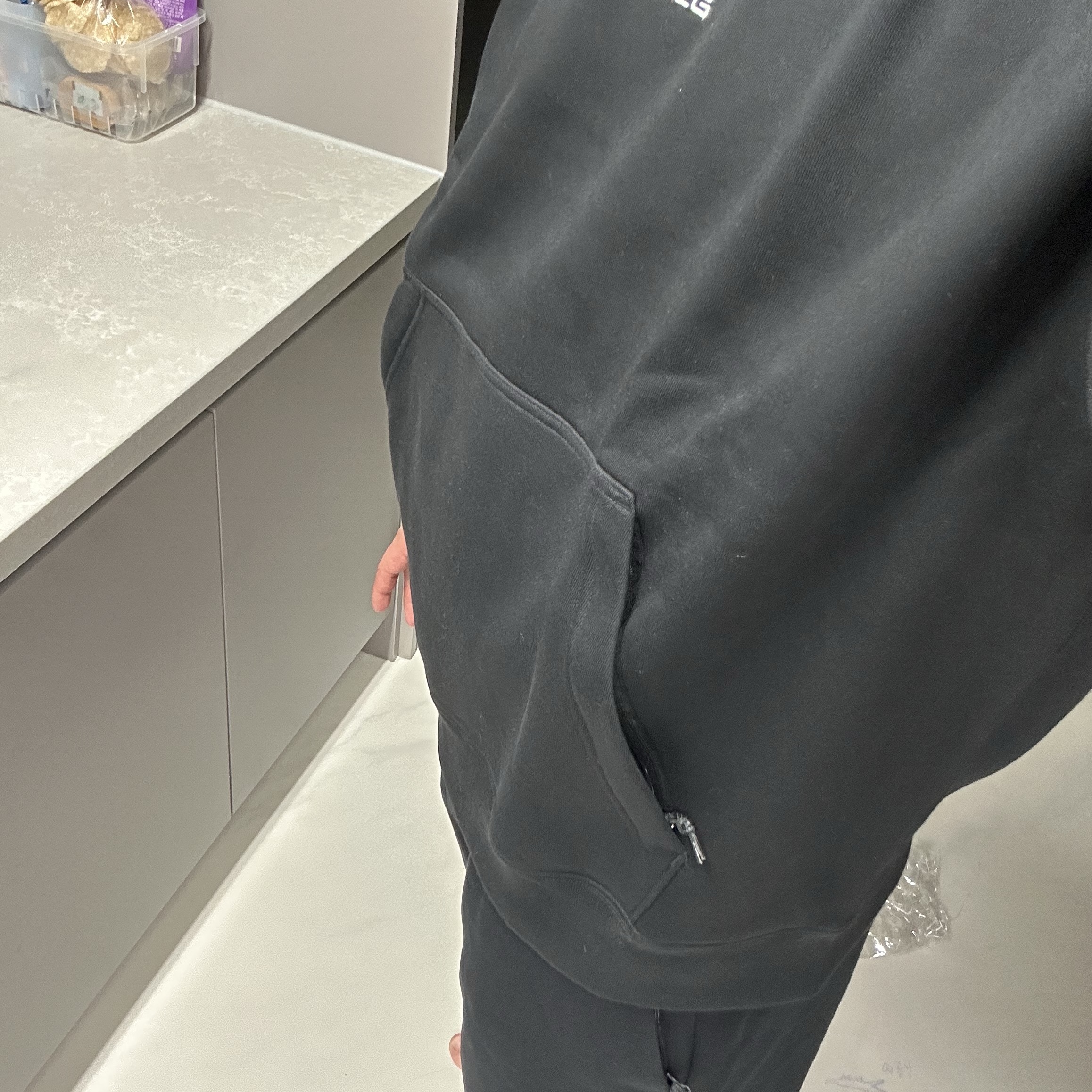 Nike ACG Lungs Therma-Fit Repel Tuff Fleece Pants Black - Asia, Nike ACG Therma-Fit Fleece Pullover Hoodie Black Anthracite - Asia 착용 스타일
