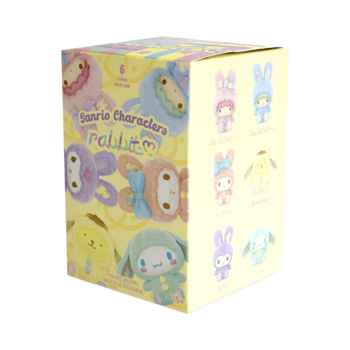 미니소 x 산리오 캐릭터즈 래빗 시리즈 피규어 미개봉 랜덤박스 (1개입)(Miniso x Sanrio Characters Rabbit Series Figure (1 Blind Box))