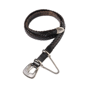 Jieda Western Belt Black