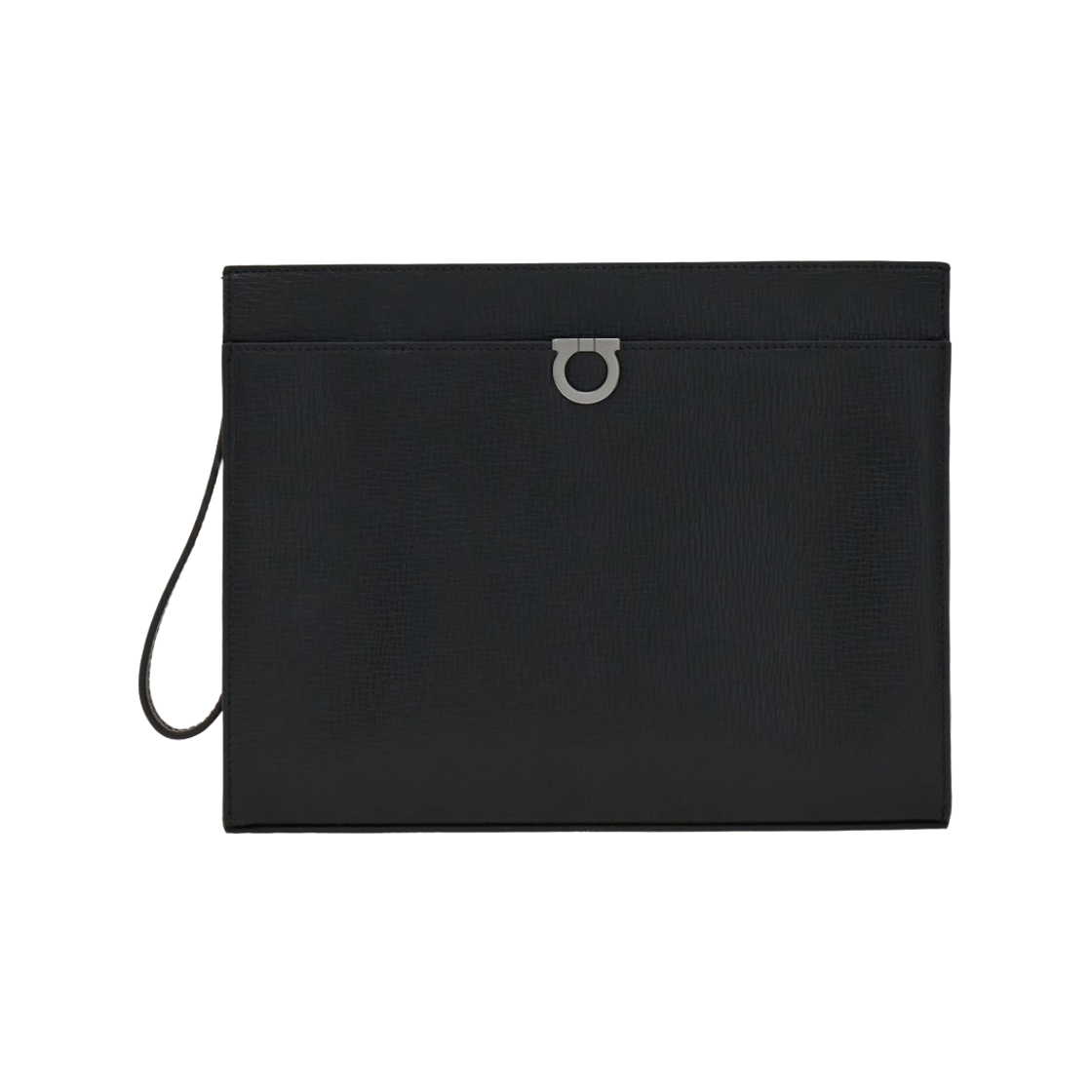 241809-786399 Ferragamo Gancini Pouch Black