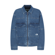 The North Face Denim Trucker Jacket Light Blue - 25FW