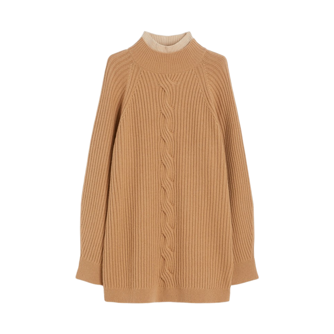 ALCAZAR-020 (W) Max Mara Alcazar Wool Sweater Camel