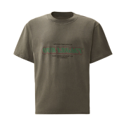 C.P. Company x Our Legacy Work Shop Heavy Jersey Short Sleeve T-Shirt After Dark Grey - 25FW