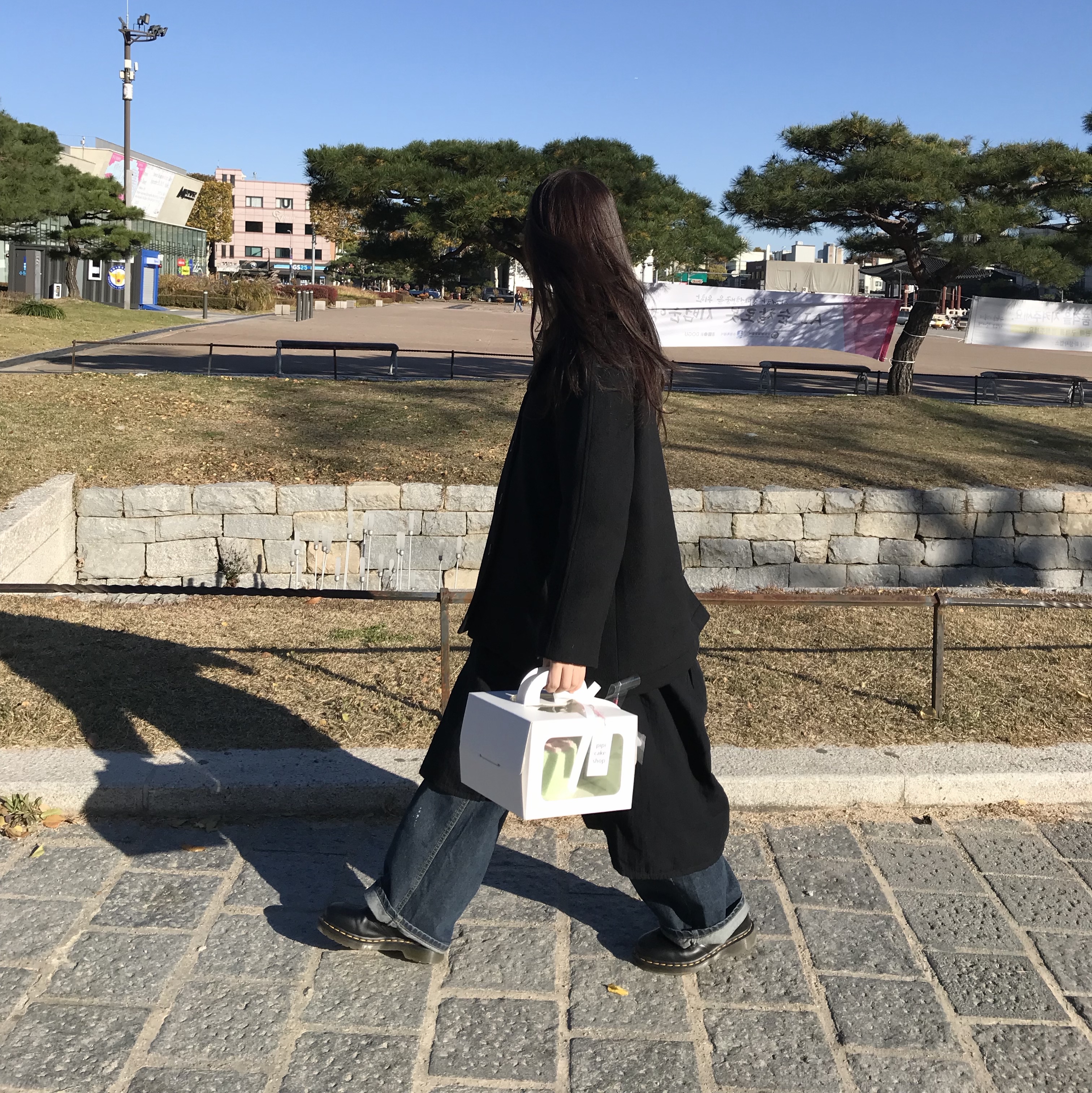 Dr. Martens 1461 Smooth Black 착용 스타일