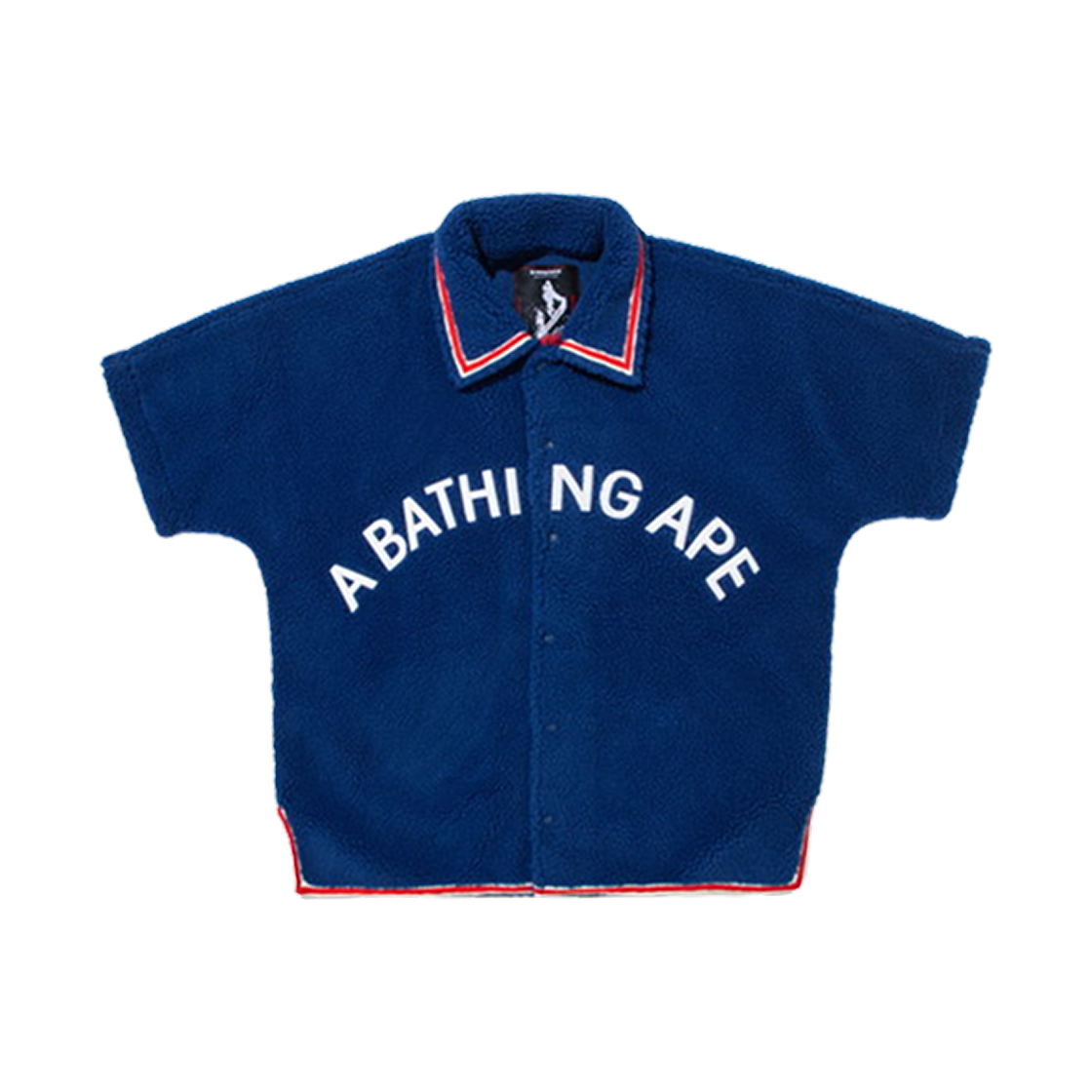 베이프 x 카즈키 쿠라이시 쉐르파 디테처블 코치 자켓 네이비(BAPE x Kazuki Kuraishi Sherpa Detachable Coach Jacket Navy) - 2