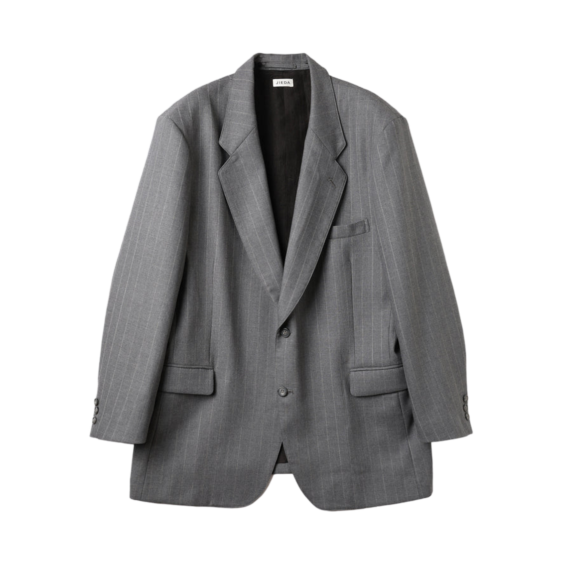 지에다 울 테일러드 자켓 그레이(Jieda Wool Tailored Jacket Gray)