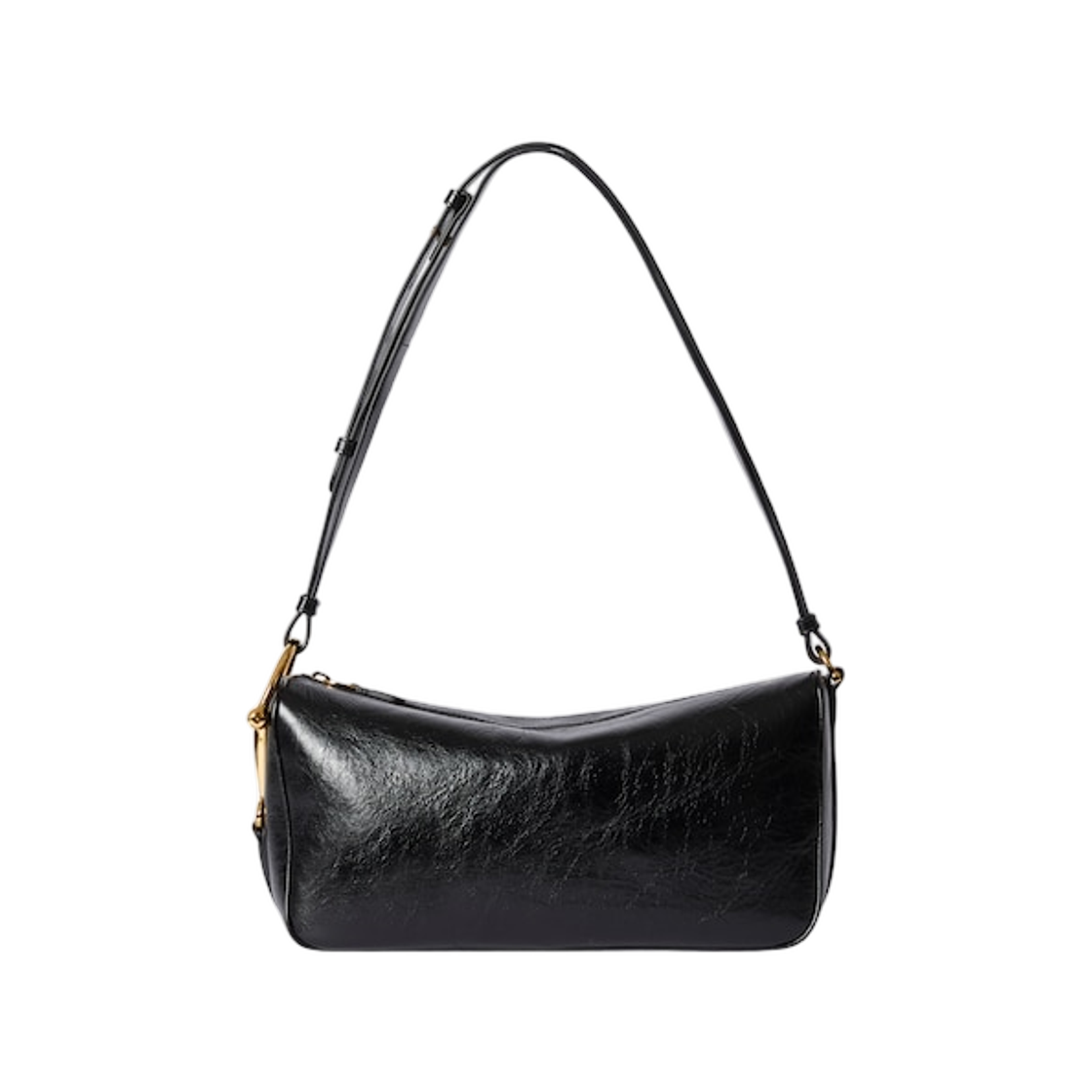 구찌 하프 홀스빗 미디움 숄더백 블랙(Gucci Half Horsebit Medium Shoulder Bag Black) - 1