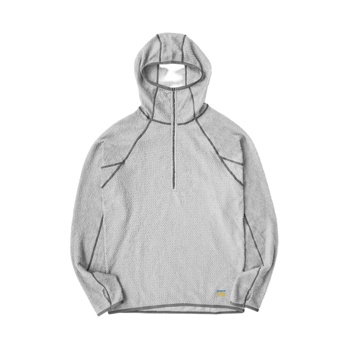 센치 디자인 A90 하프집 후드 스모크(Senchi Design A90 Half-Zip Hoodie Smoke)