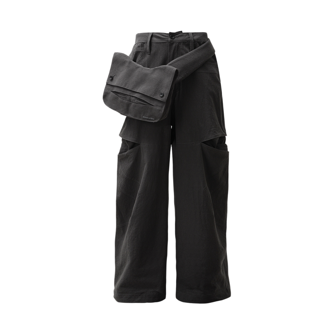 아넥스 아카이브 디테치 머스 팬츠 차콜(Annexe Archives Detach Murse Pants Charcoal)