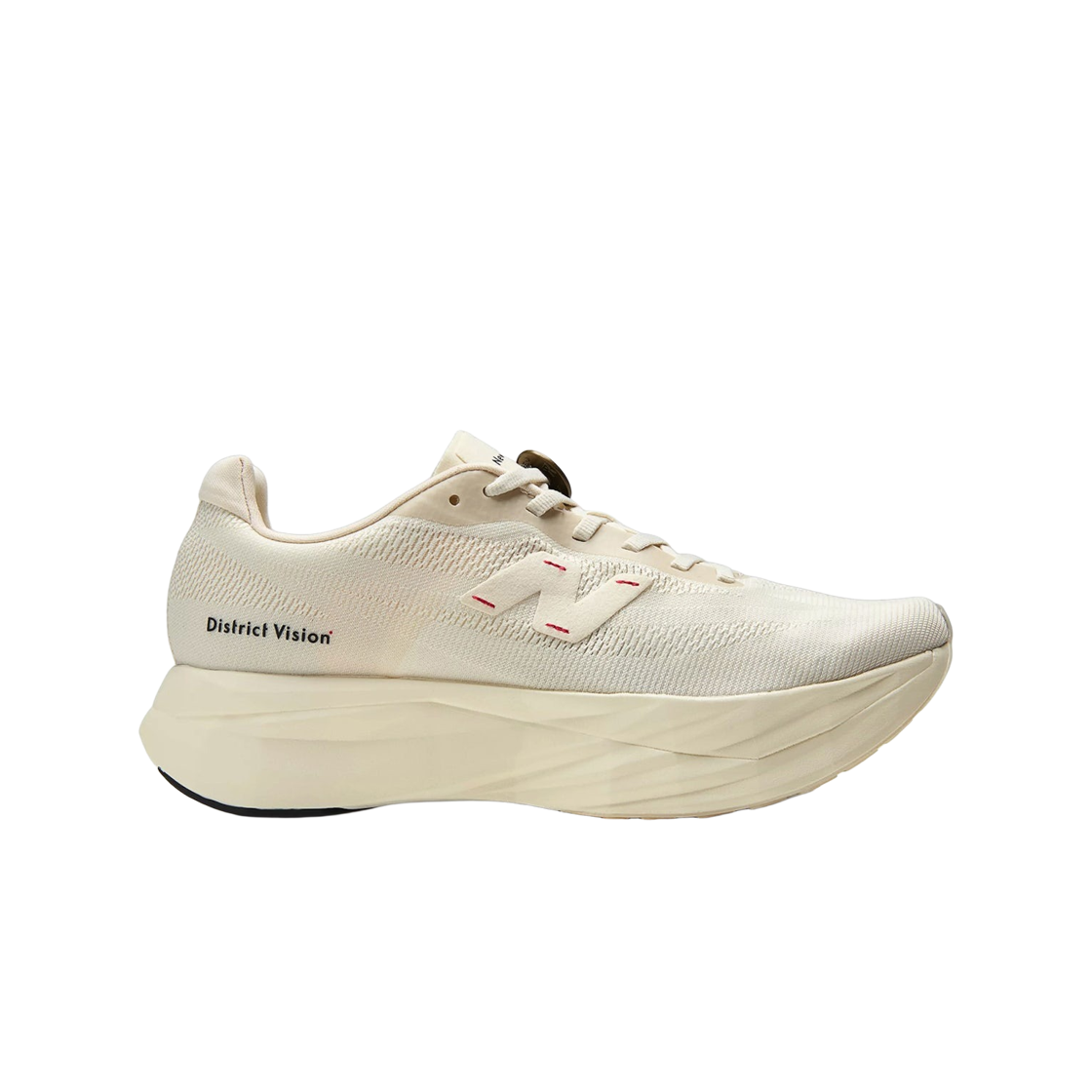 (W) 뉴발란스 x 디스트릭트 비전 퓨어셀 SC 엘리트 v5 리넨 레드 - B 스탠다드((W) New Balance x District Vision FuelCell SC Elite v5 Linen Red - B Standard)