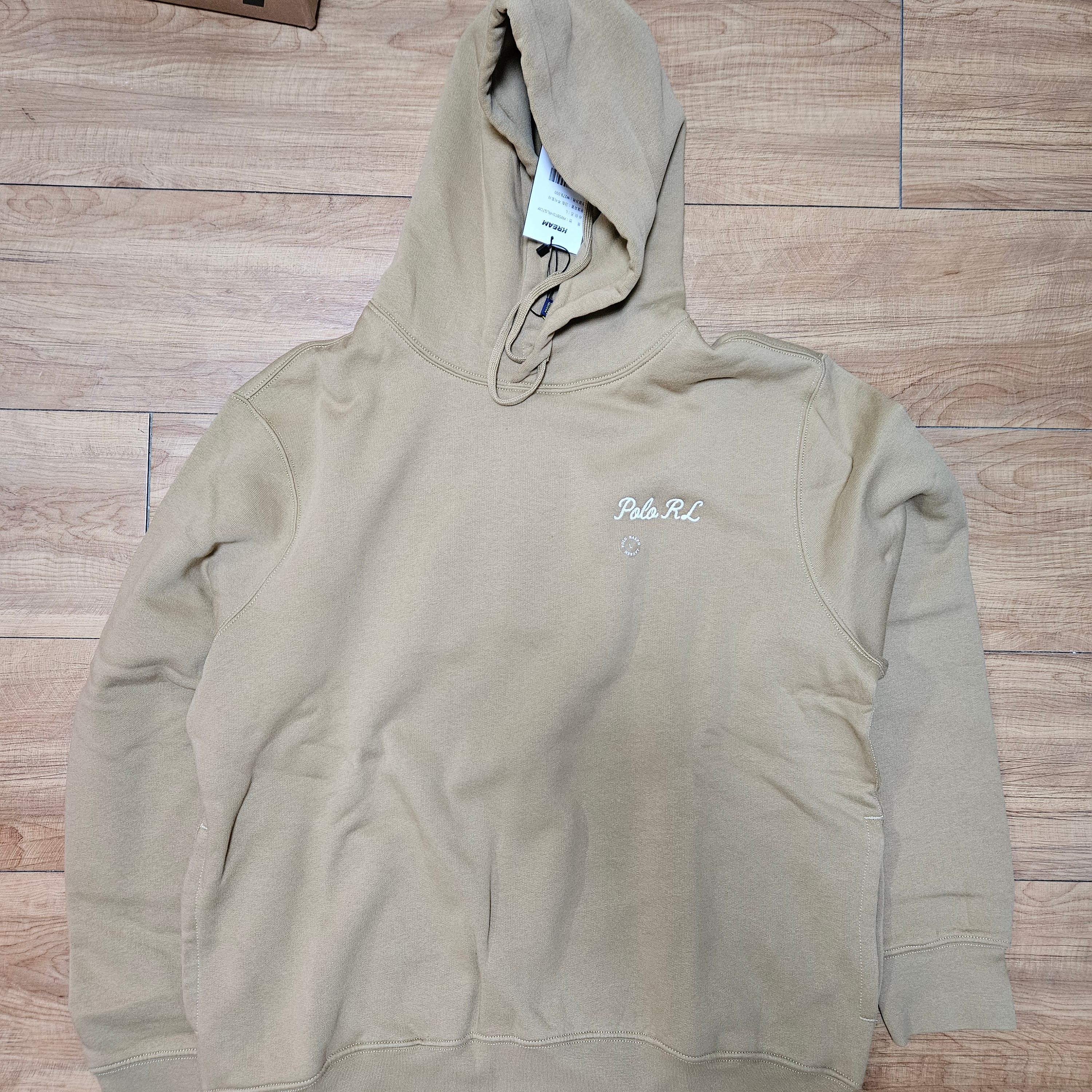 [20% 적립] Polo Ralph Lauren Polo Bear Fleece Hoodie Camel Explorer Bear - 25SS 착용 스타일