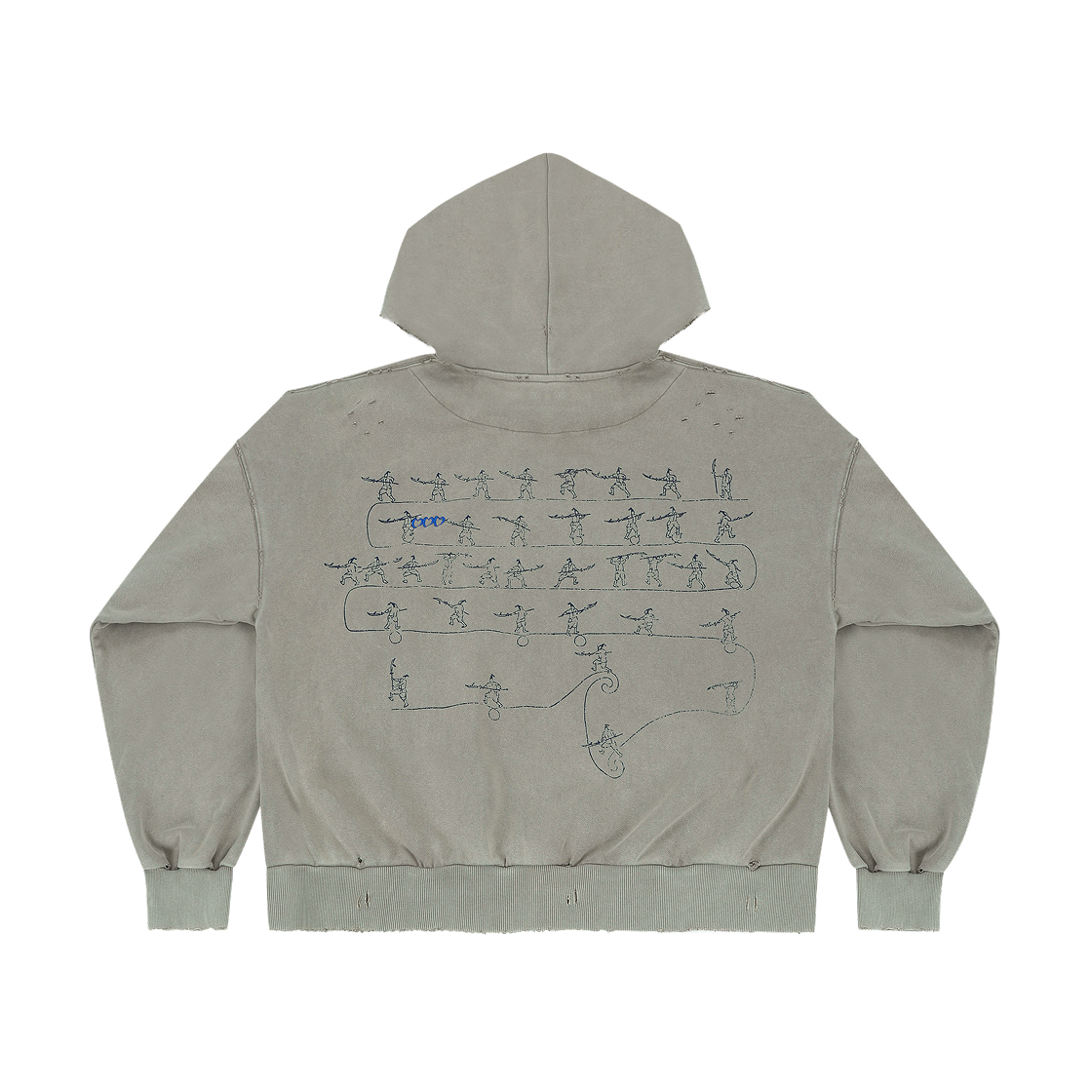 러브러브러브 SV 연무장 후드 베이지(LUVLUVLUV SV Yeonmujang Hood Top Beige) - 2