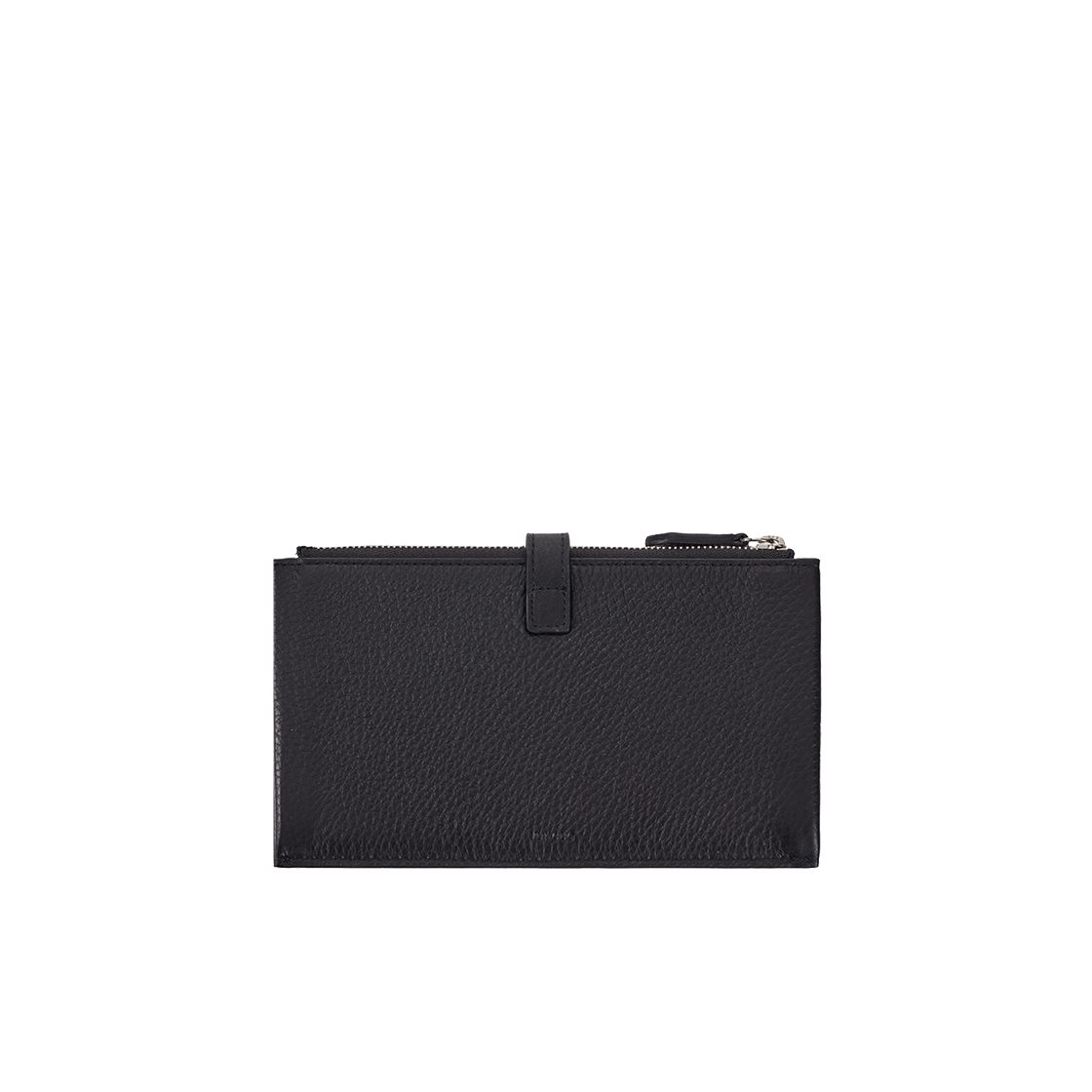 분크 맥파이 플랩 지퍼 장지갑 블랙(vunque Magpie Flap Zipper Long Wallet Black) - 2