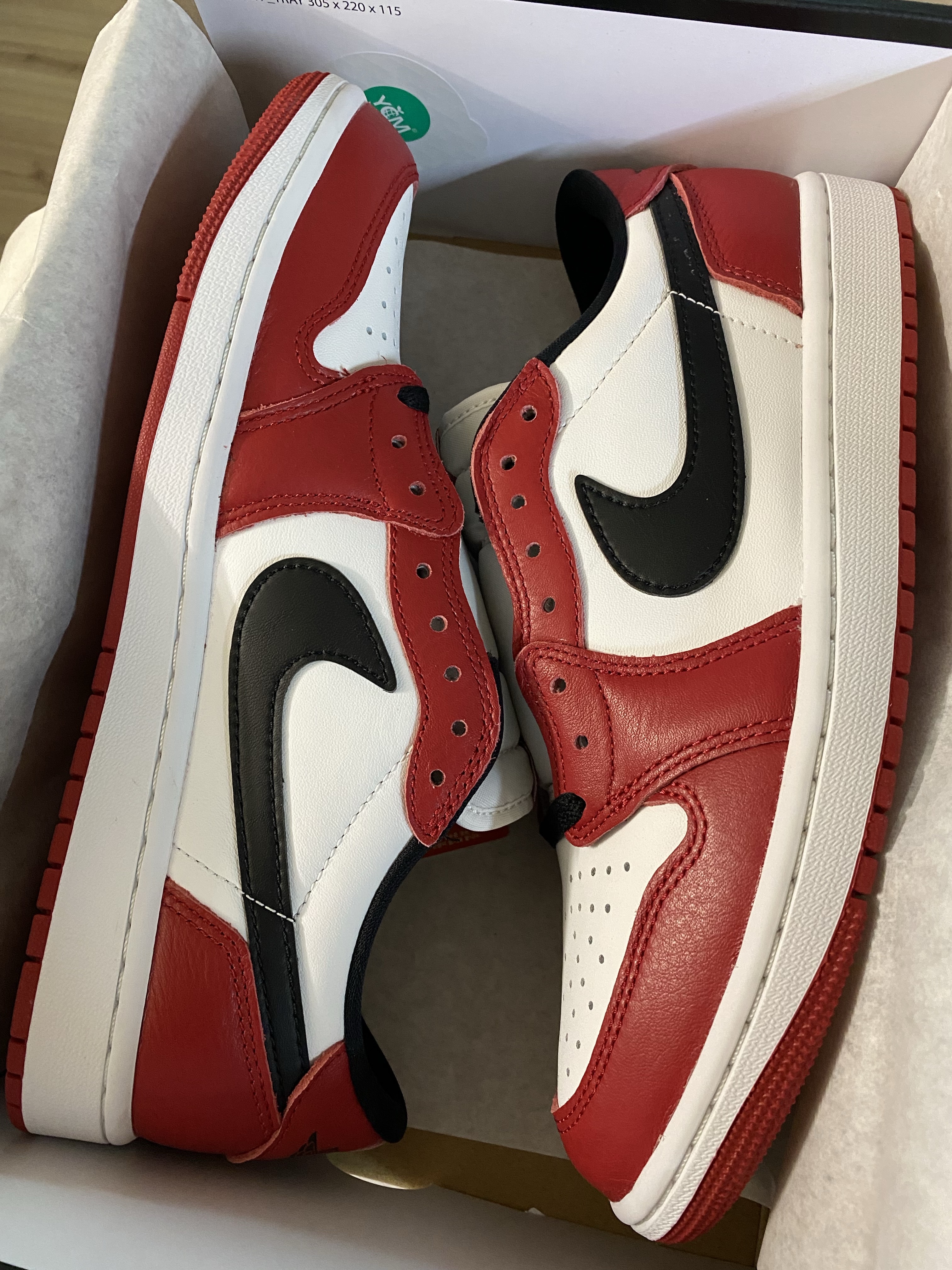 Jordan 1 Retro Low OG Chicago 착용 스타일