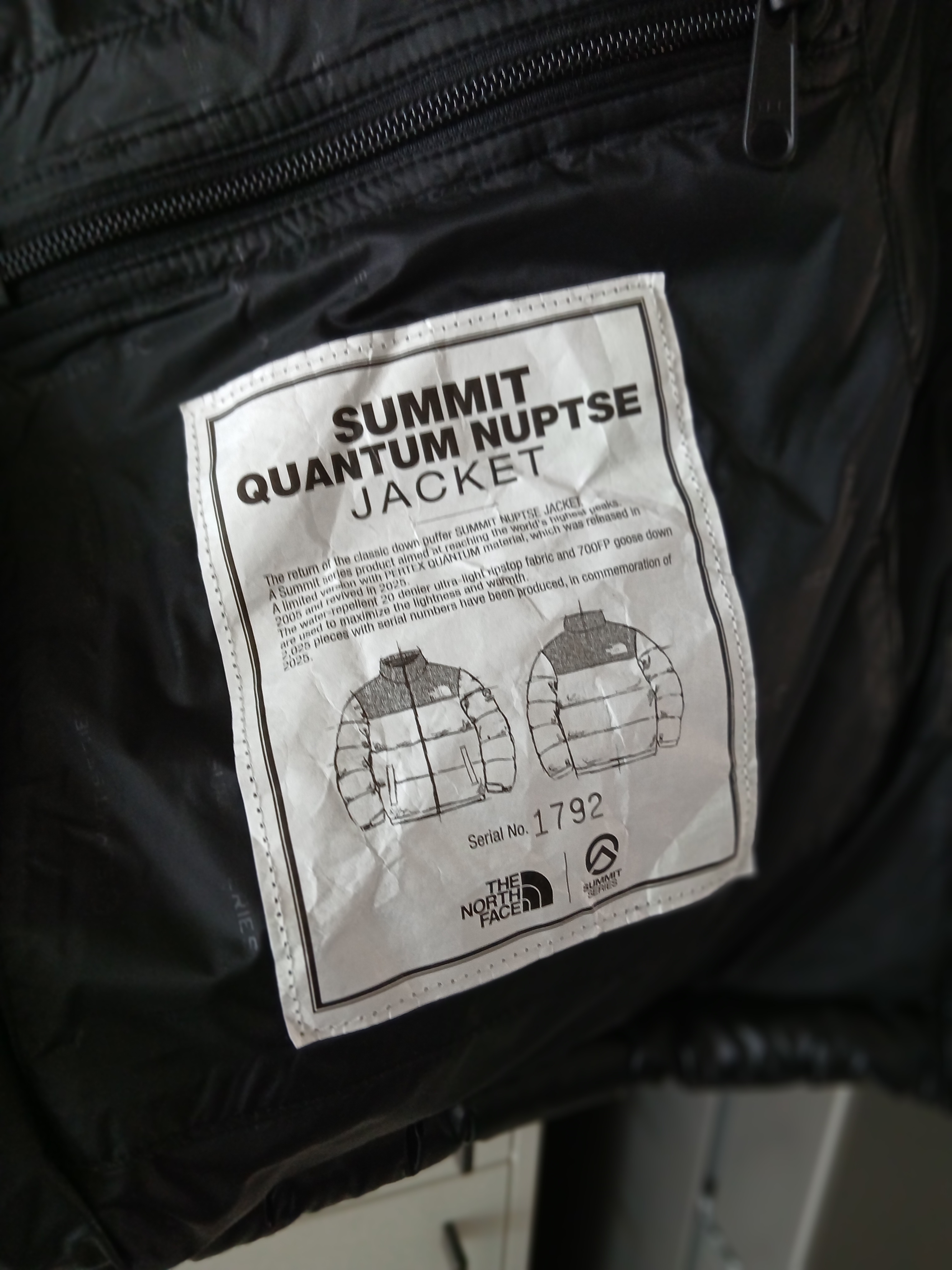 The North Face Quantum Nuptse RDS Jacket Black 착용 스타일 - 8