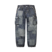 Supreme x True Religion Patchwork Cargo Pant Dirty Indigo - 25FW