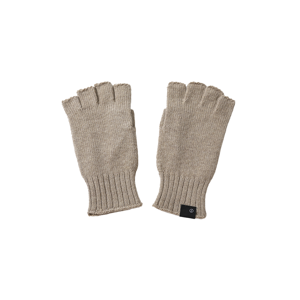[AW23] 모이프 핑거리스 글러브 / 오트밀([AW23] moif Fingerless Gloves / Oatmeal)