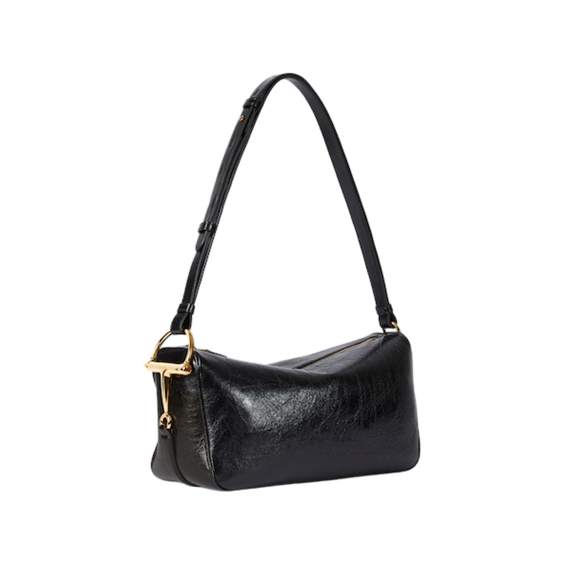 구찌 하프 홀스빗 미디움 숄더백 블랙(Gucci Half Horsebit Medium Shoulder Bag Black) - 2