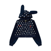 Yegg Star Brnny Hoodie Navy