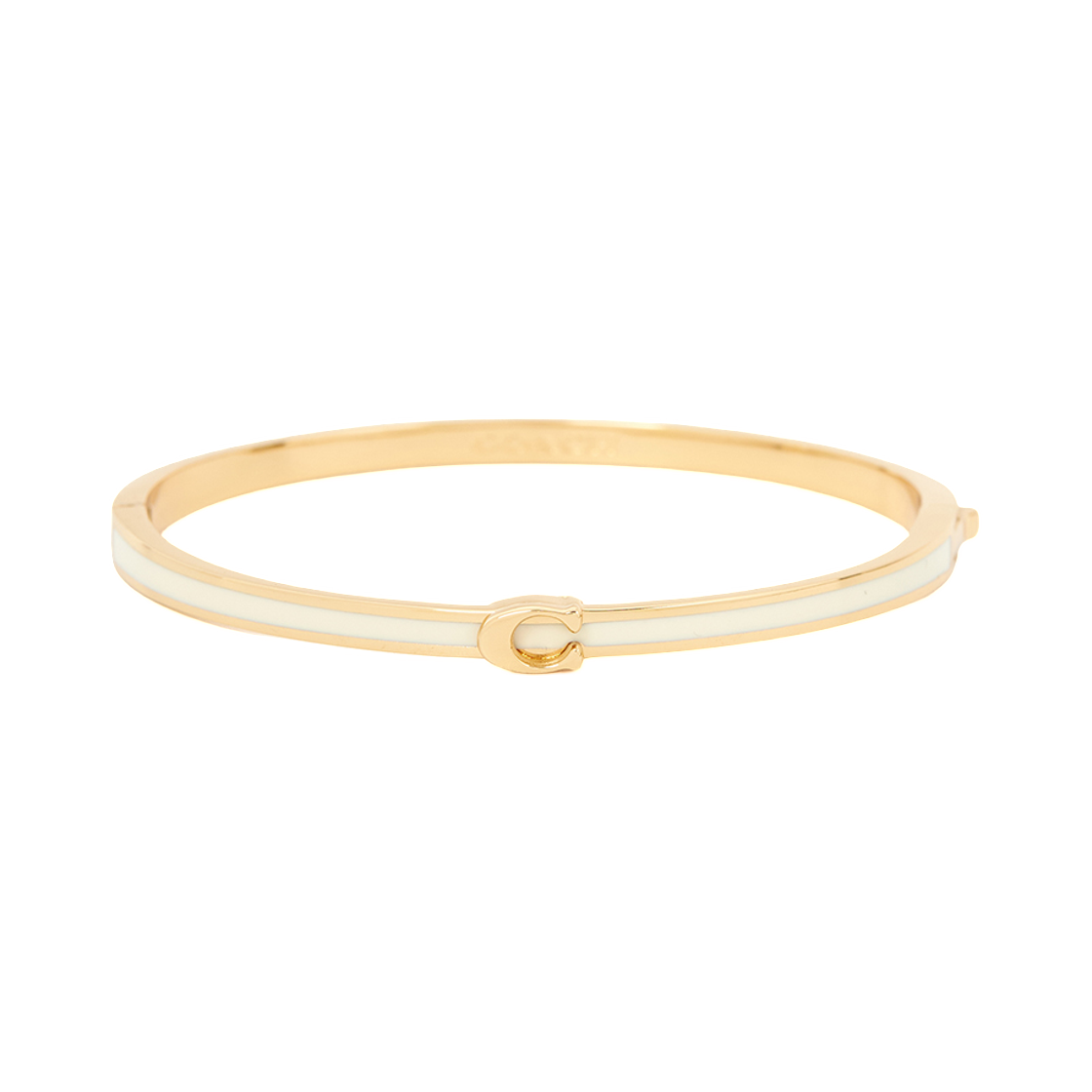 (W) 코치 뱅글 브레이슬릿 아이보리((W) Coach Bangle Bracelet Ivory)