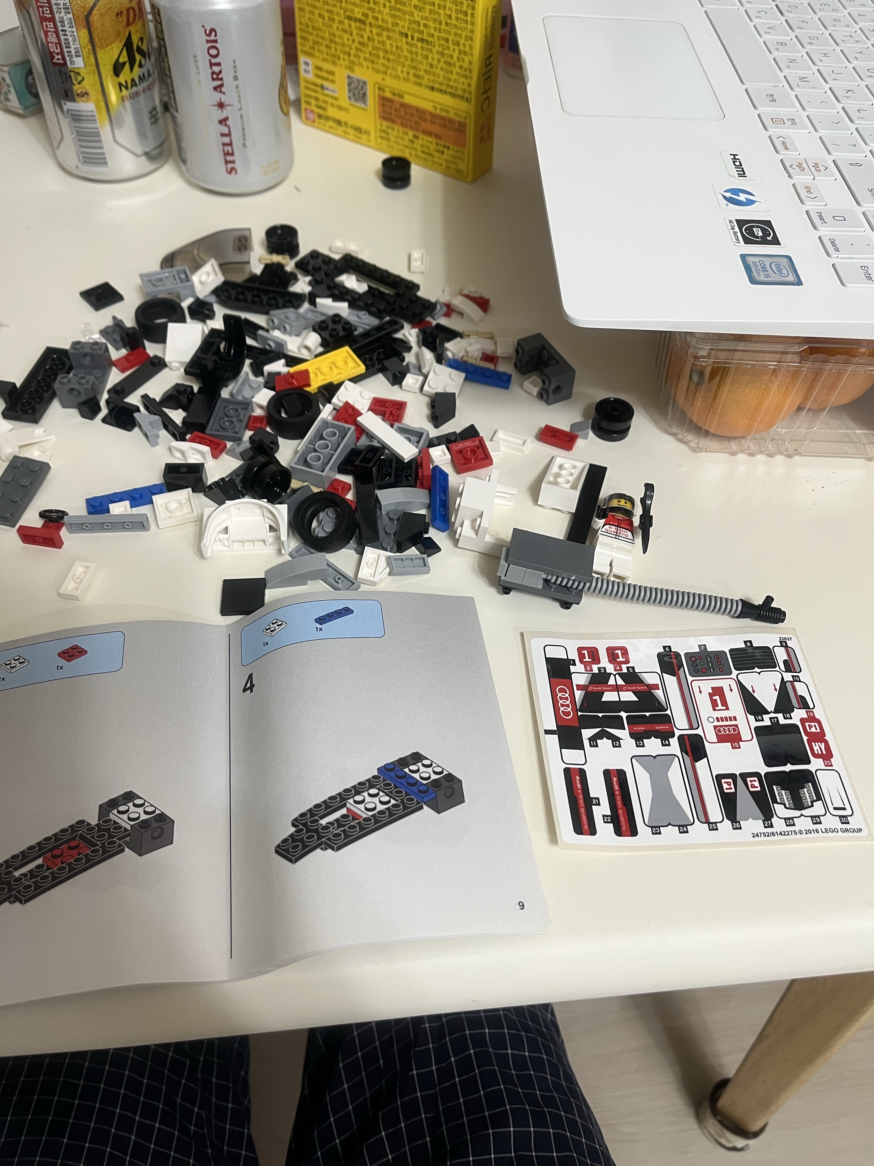 Lego Audi R18 E-Tron Quattro 착용 스타일 - 2