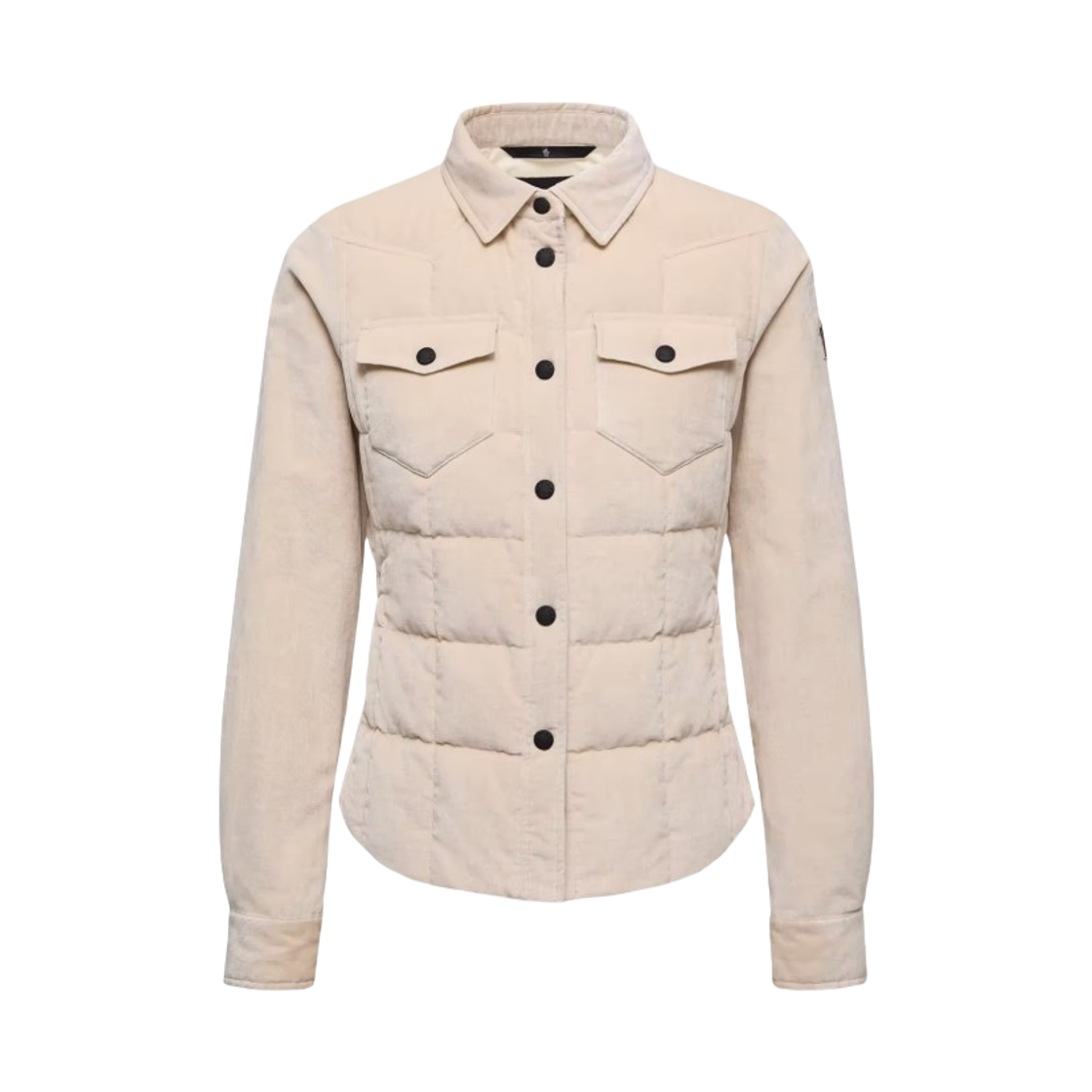 K2-098-1G00006-598US-21I (W) Moncler Nangy Down Shacket White Ivory - 25FW