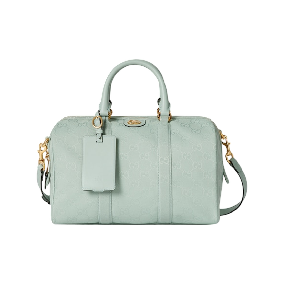 857595-AAF09-1807 Gucci Ophidia Medium Boston Bag Icy Blue
