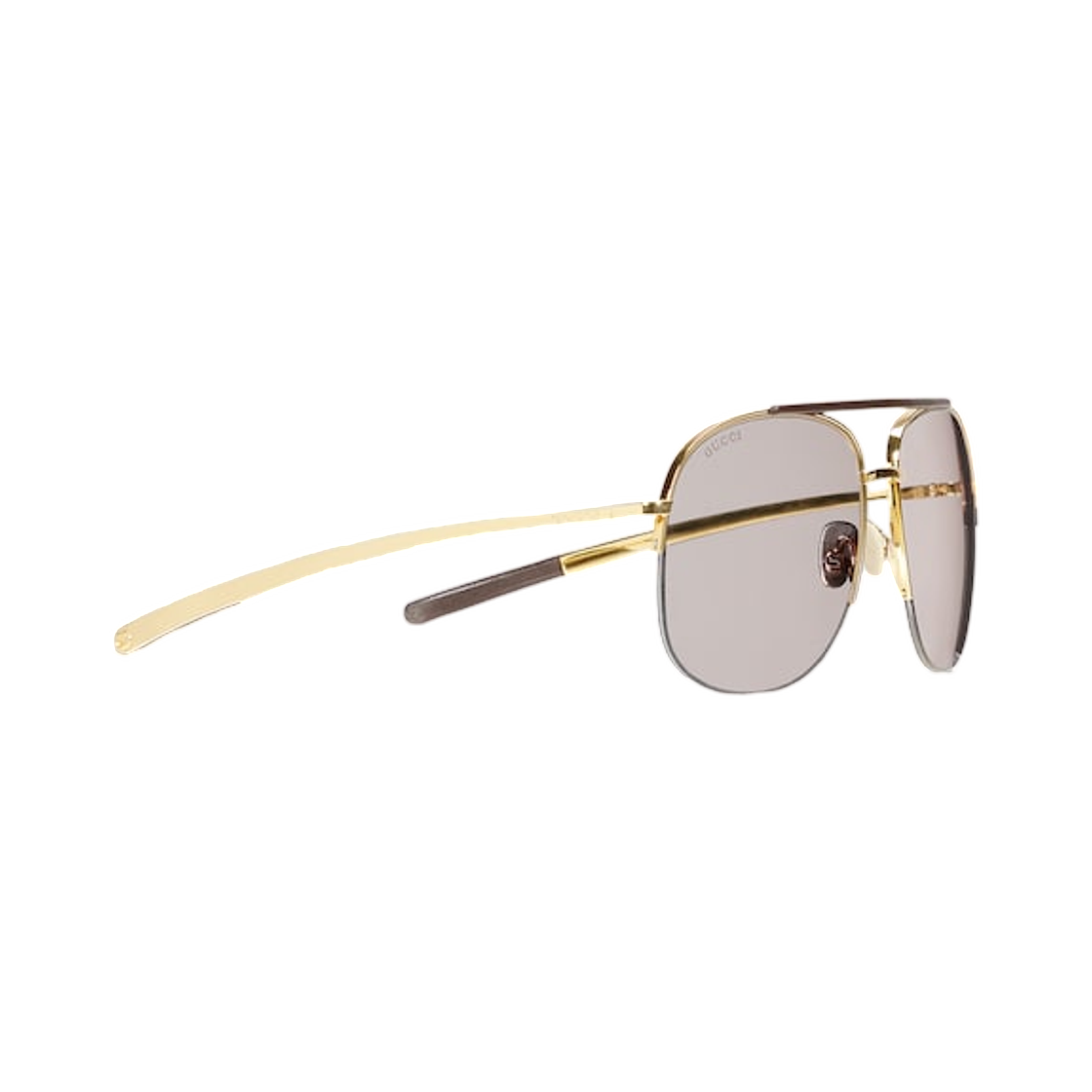 (W) 구찌 네비게이터 선글라스 골드((W) Gucci Navigator Sunglasses Gold) - 2