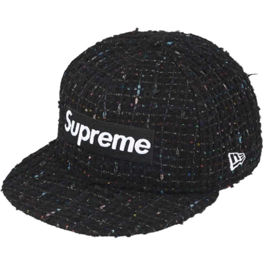 - Supreme Boucle Box Logo New Era Black - 25FW