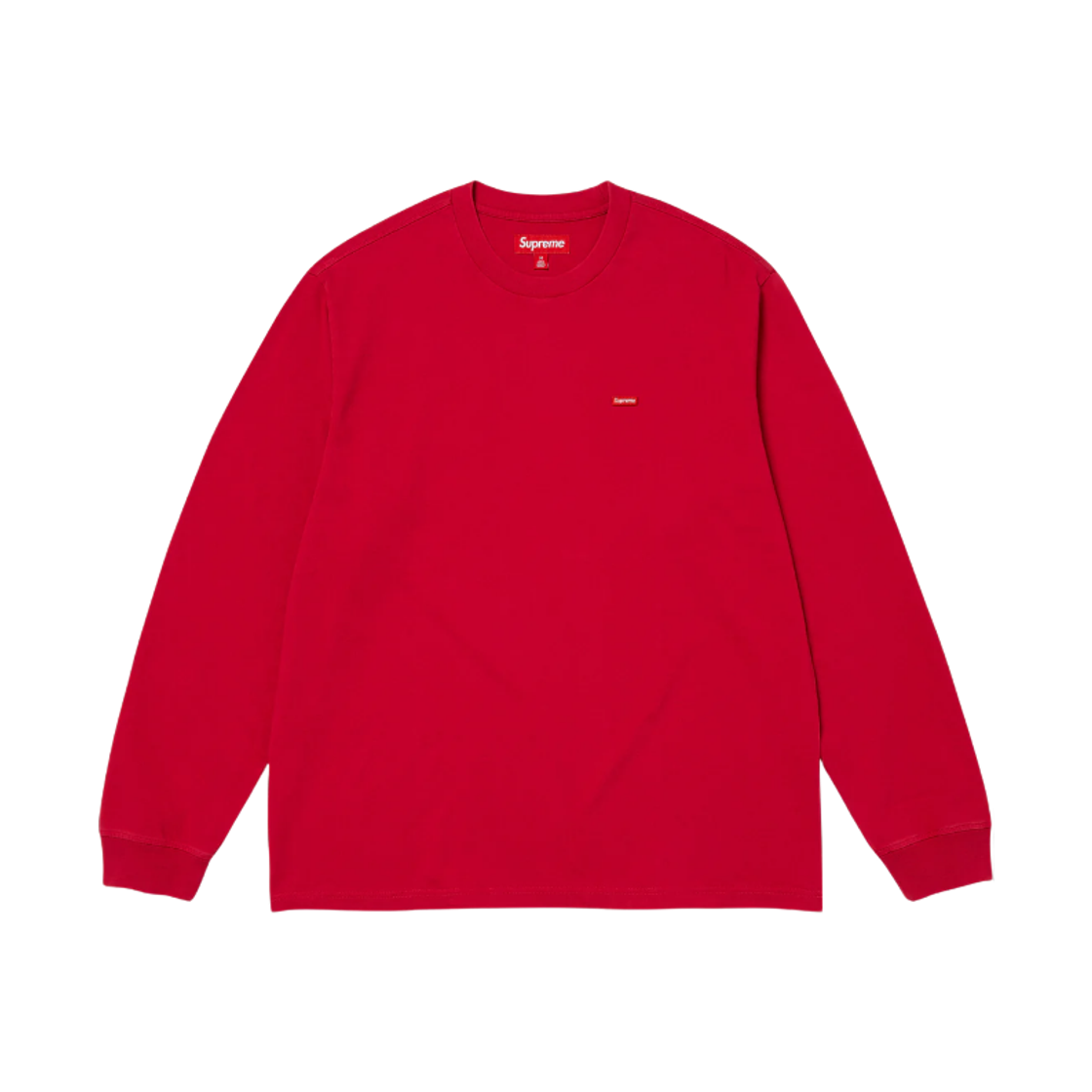 - Supreme Small Box L/S T-Shirt Dark Red - 25FW
