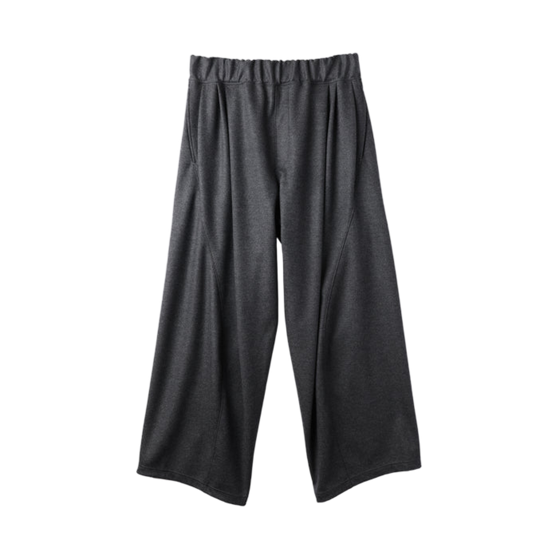 지에다 와이드 턱 울 팬츠 그레이(Jieda Wide Tuck Wool Pants Gray)