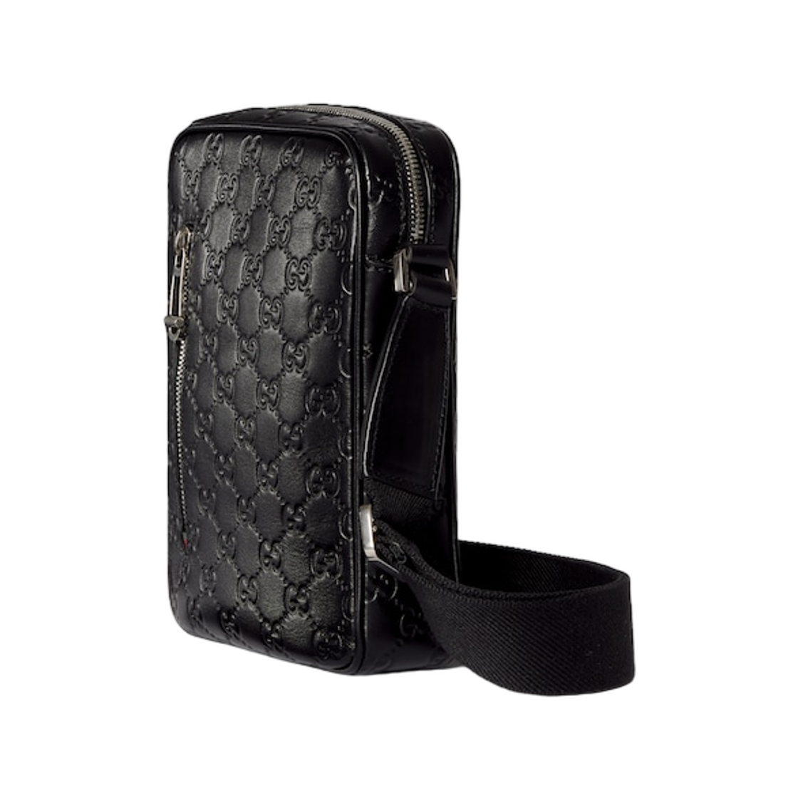 구찌 GG 엠블럼 스몰 크로스바디백 블랙(Gucci GG Emblem Small Crossbody Bag Black) - 2