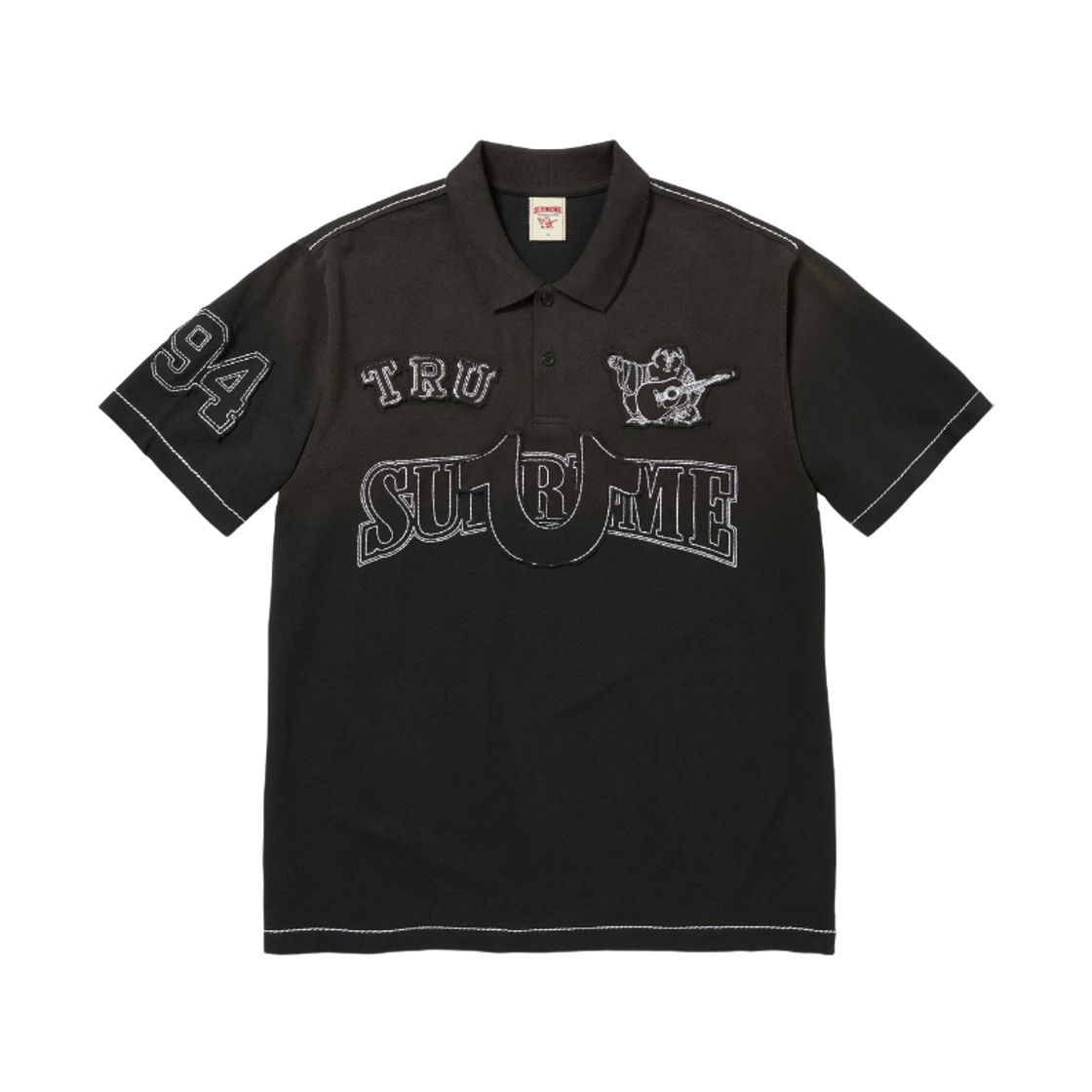 슈프림 커시브 폴로 블랙 - 25SS | Supreme | KREAM