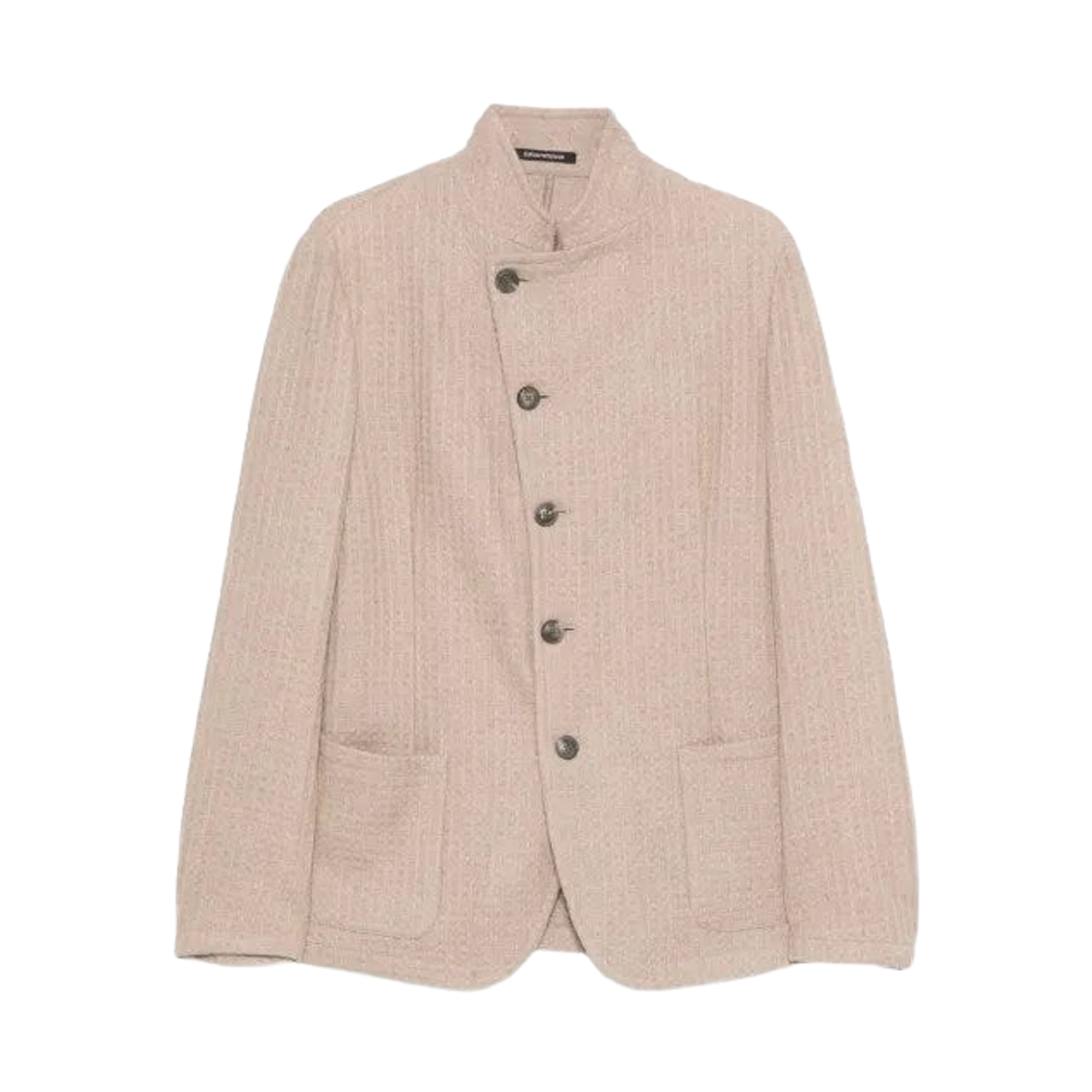 EM000144TE16049U8048 Emporio Armani Single-Breasted Blazer Beige