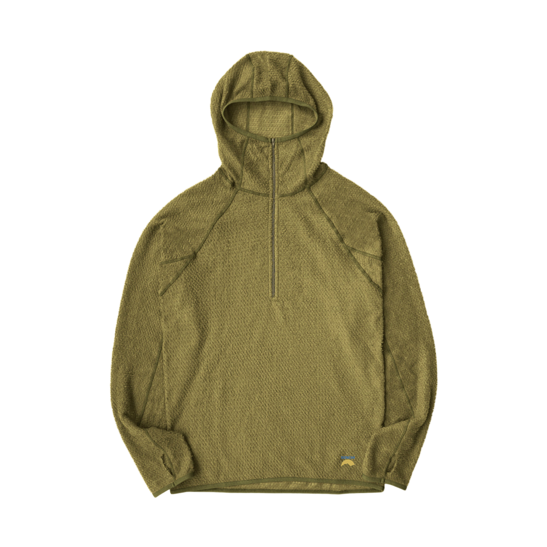 센치 디자인 A90 하프집 후드 라이켄(Senchi Design A90 Half-Zip Hoodie Lichen)