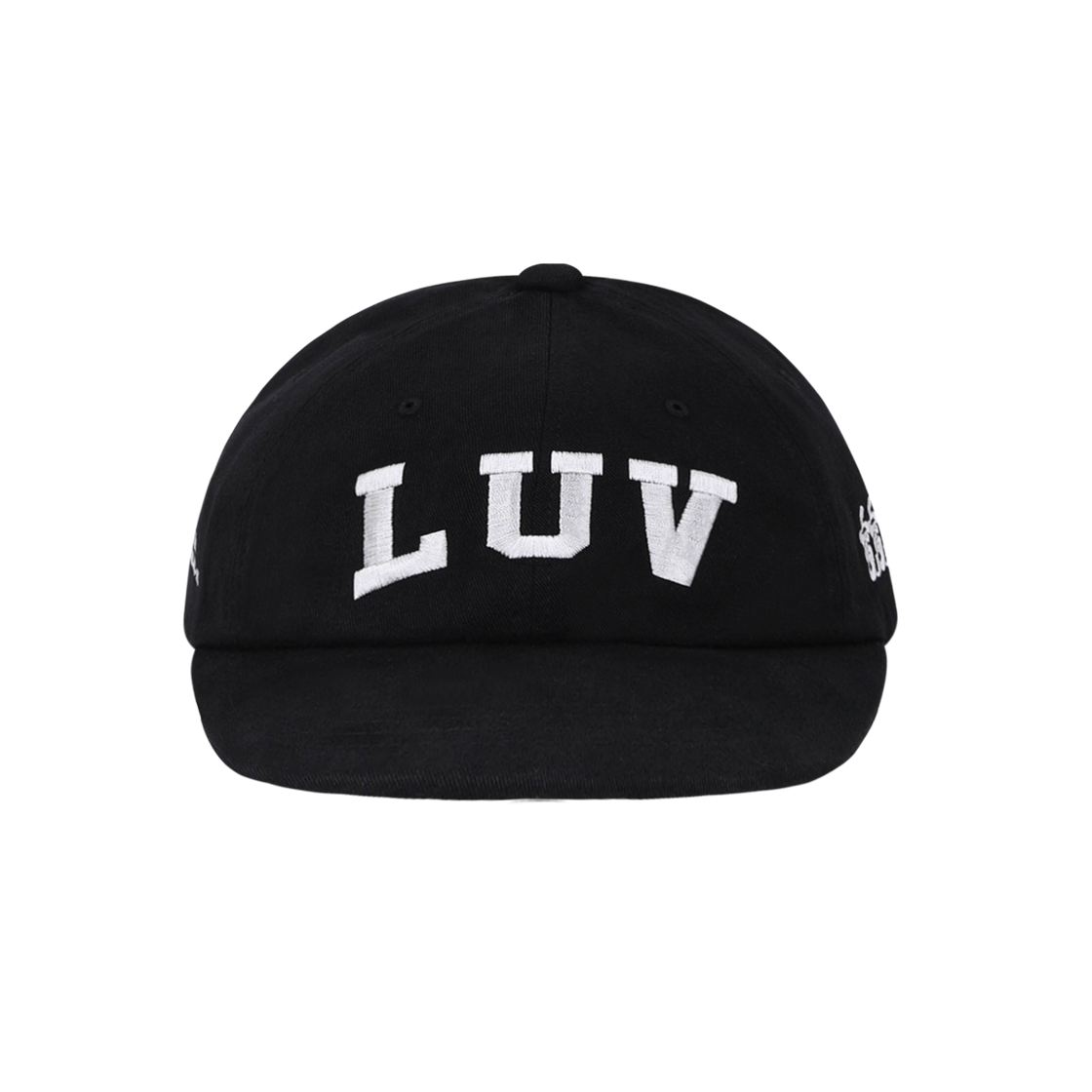 P0000MEC LUVLUVLUV SV Skater Ball Cap Black